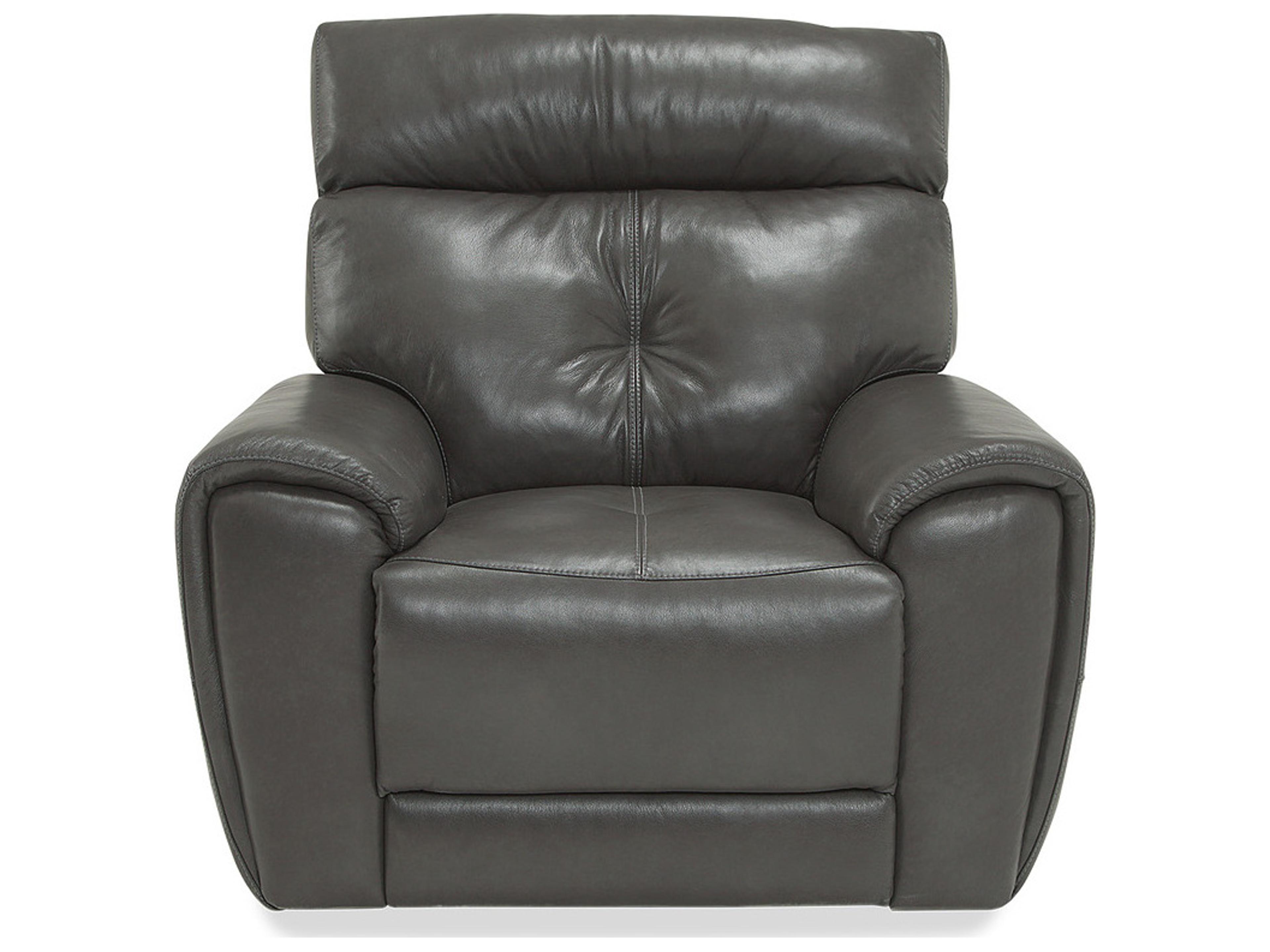 Palliser Aedon Leather Upholstery Power Recliner Wall Hugger with Power Headrest