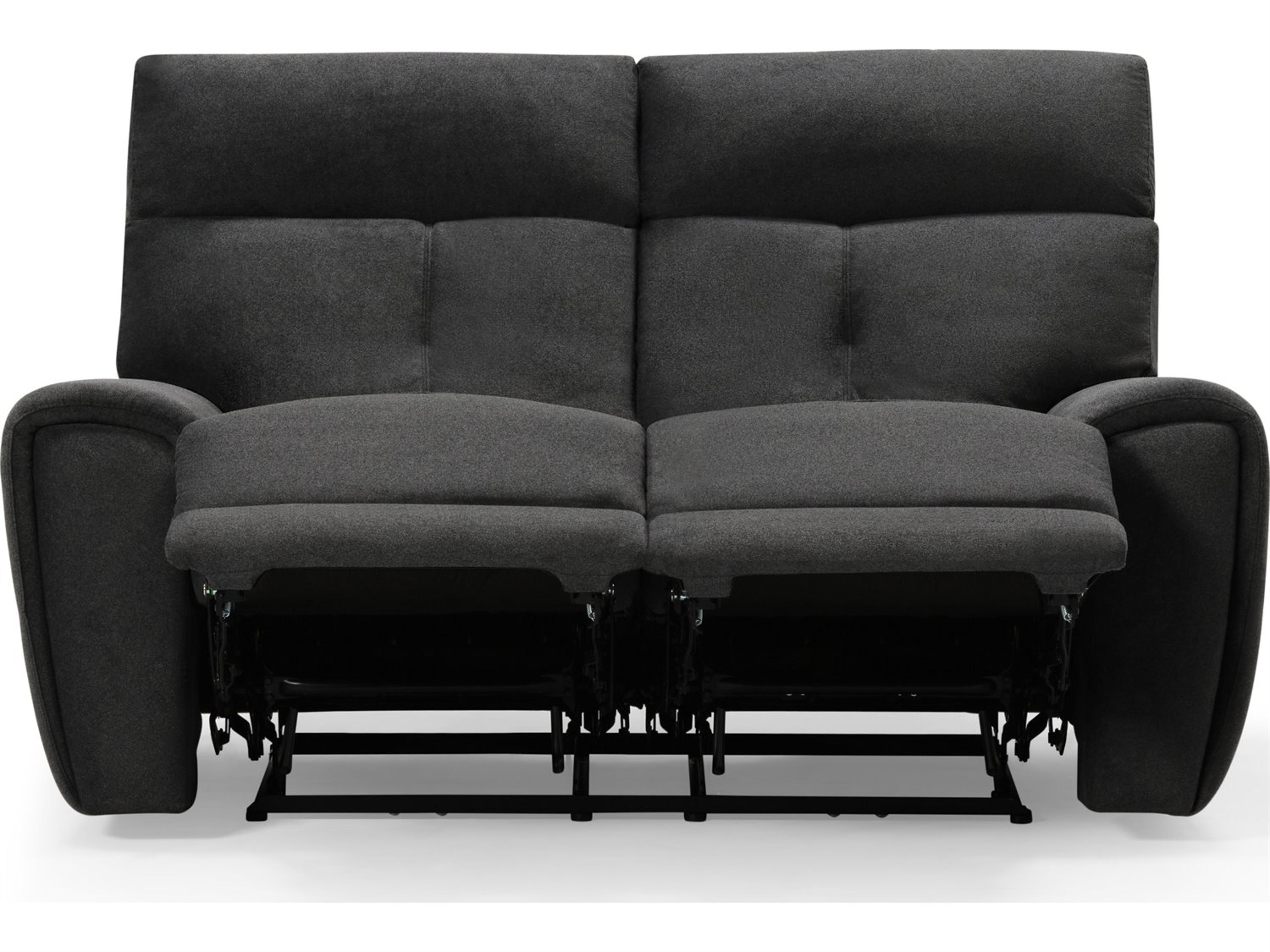 Palliser Aedon Leather Upholstery Loveseat Power Recliner with Power Headrest