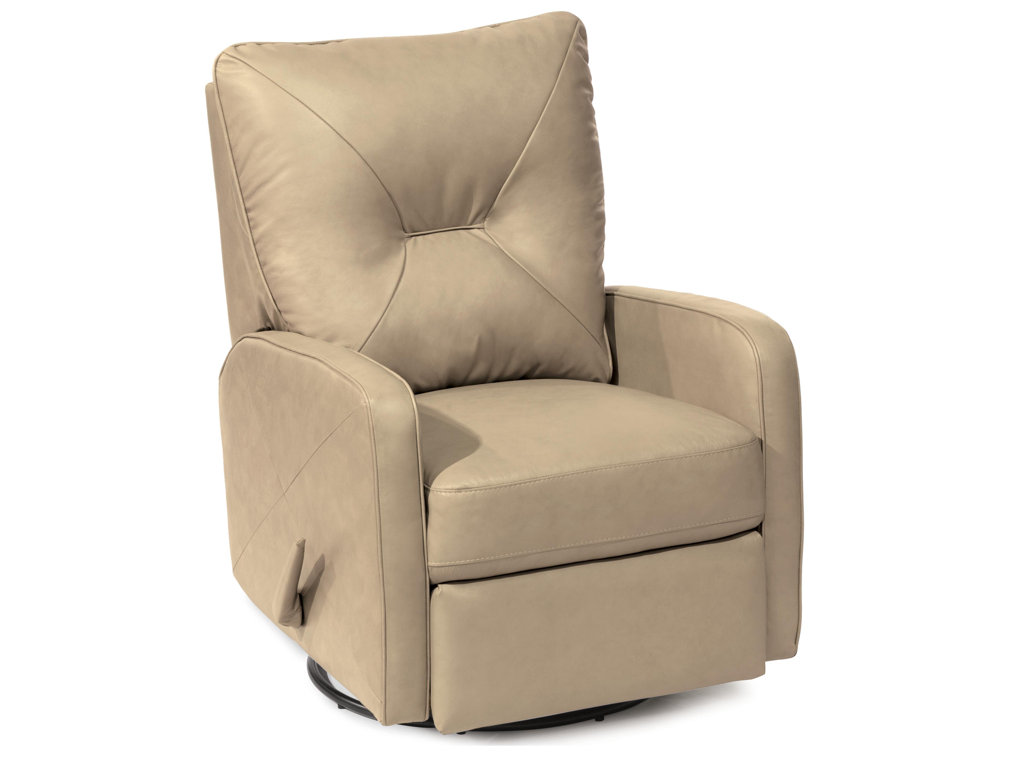 Theo Swivel Rocker Recliner Contemporary Small Scale Design