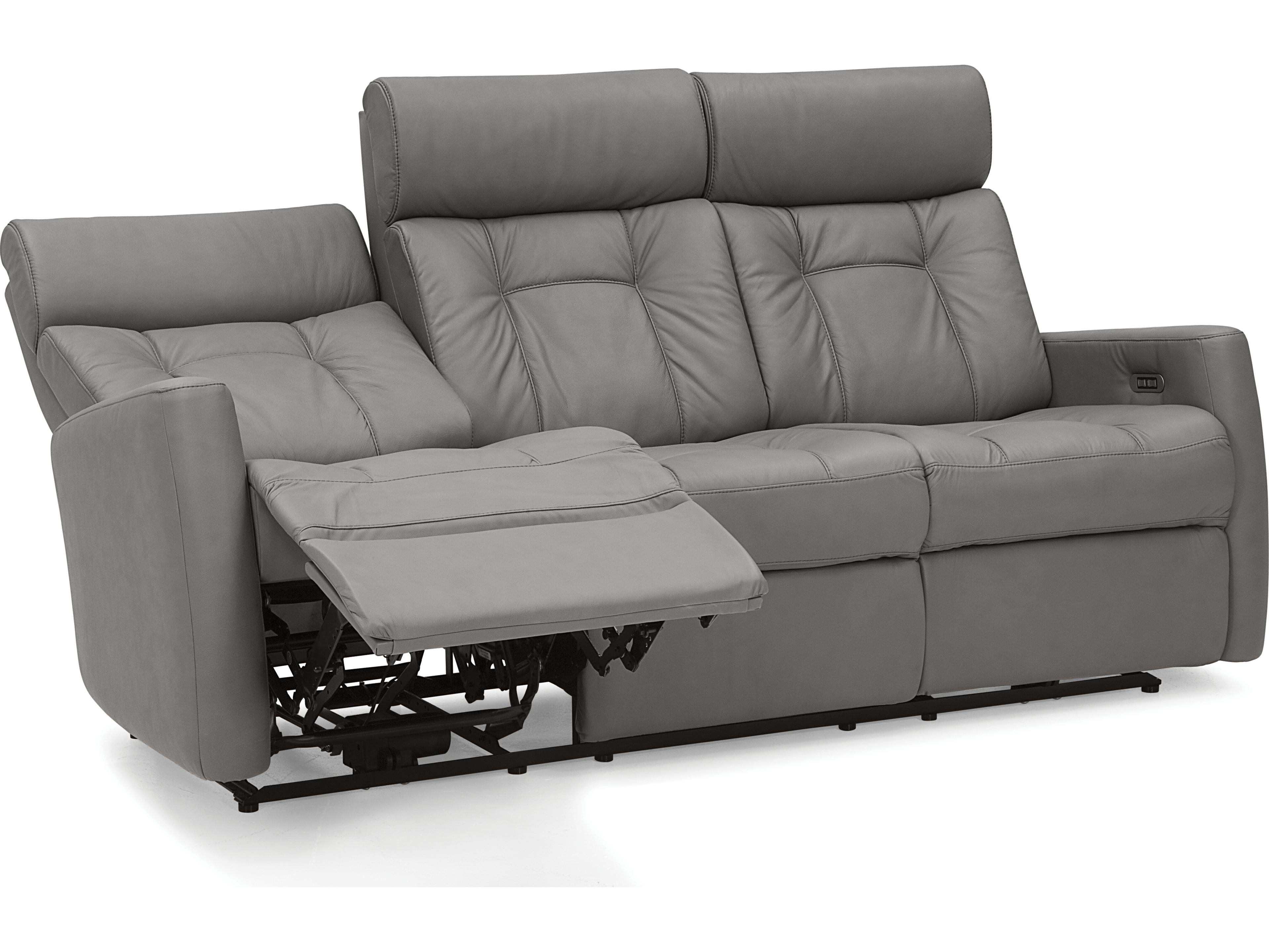 Palliser West Coast II Leather Upholstery Sofa Power Recliner with Power Headrest