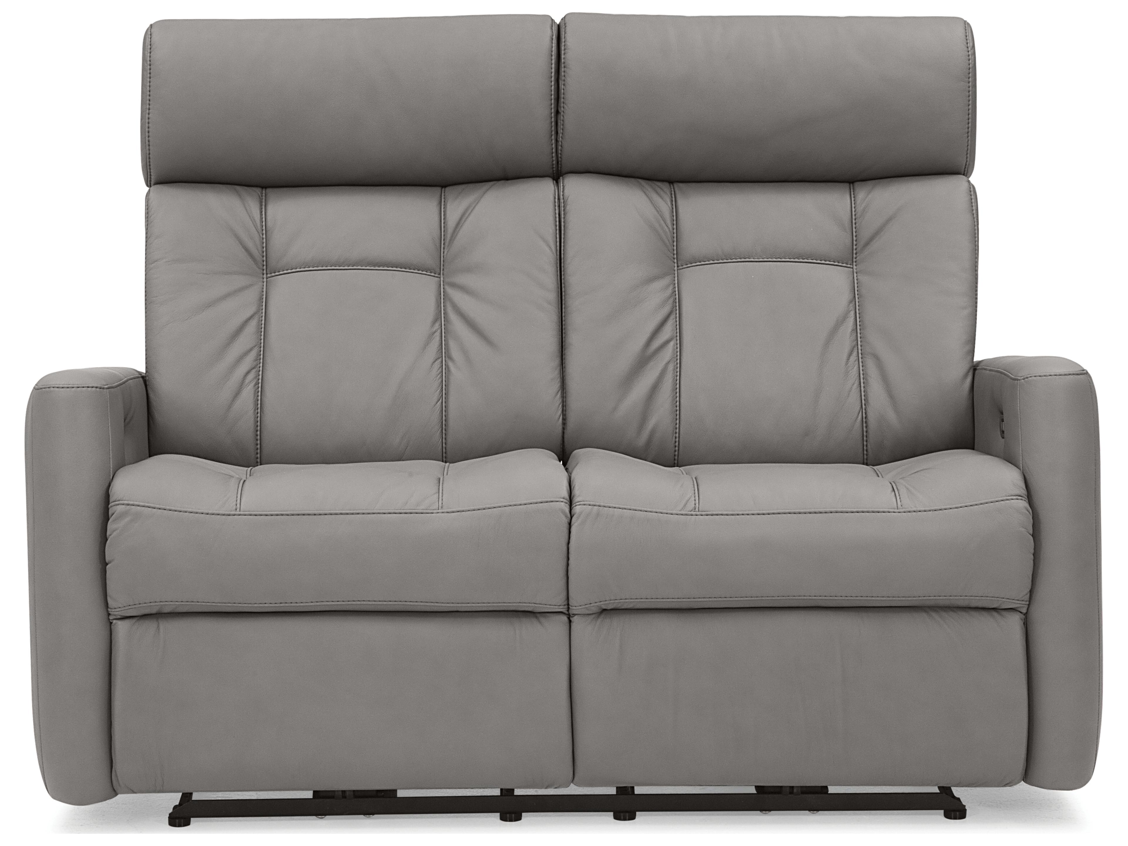 Palliser West Coast II Leather Upholstery Lover Power Recliner with Power Headrest