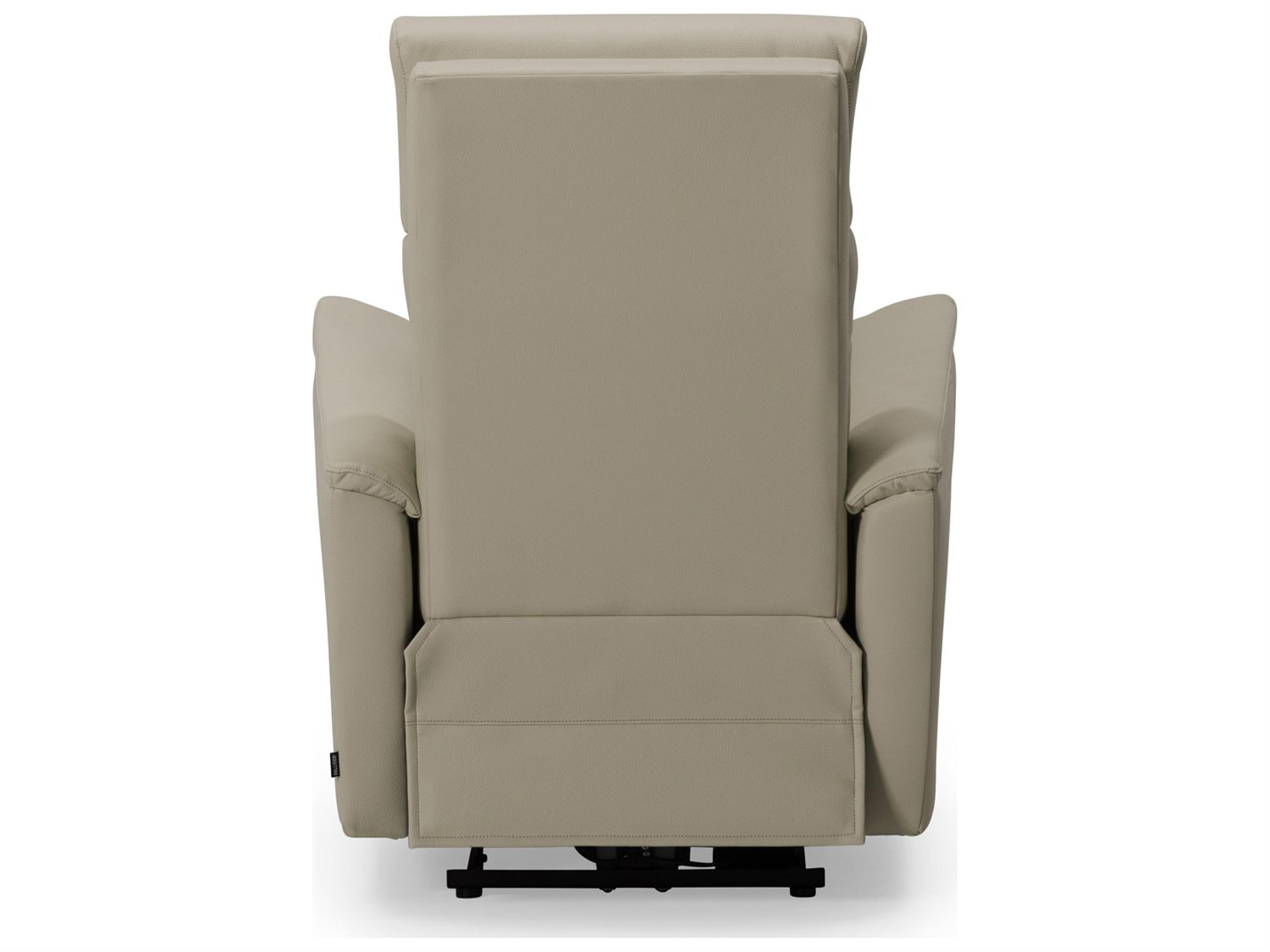 Palliser Chalet Leather Upholstery Wall Hugger Power Recliner with Power Headrest and Power Lumbar