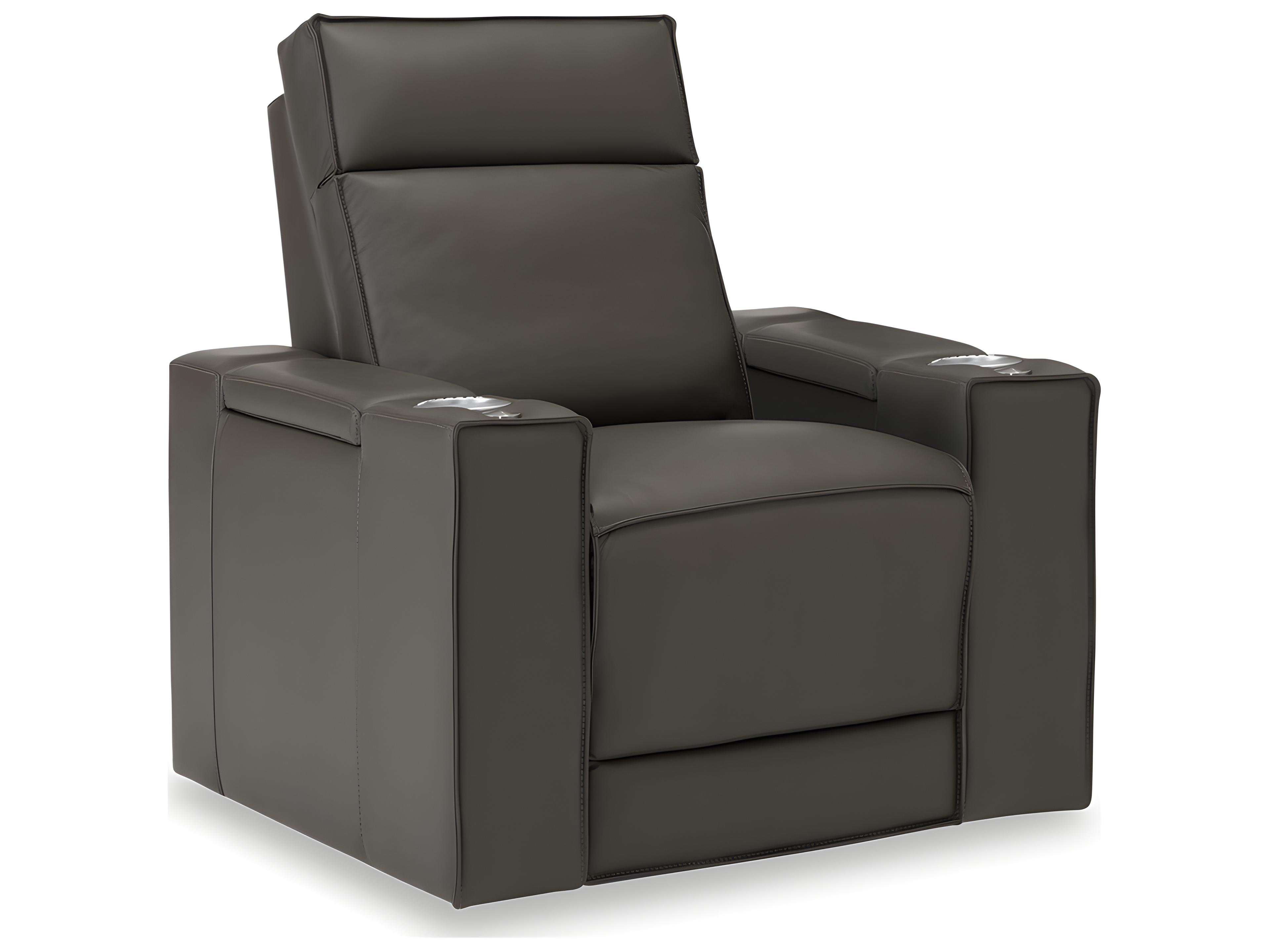 Palliser Highland Leather Upholstery Power Recliner Wall Hugger