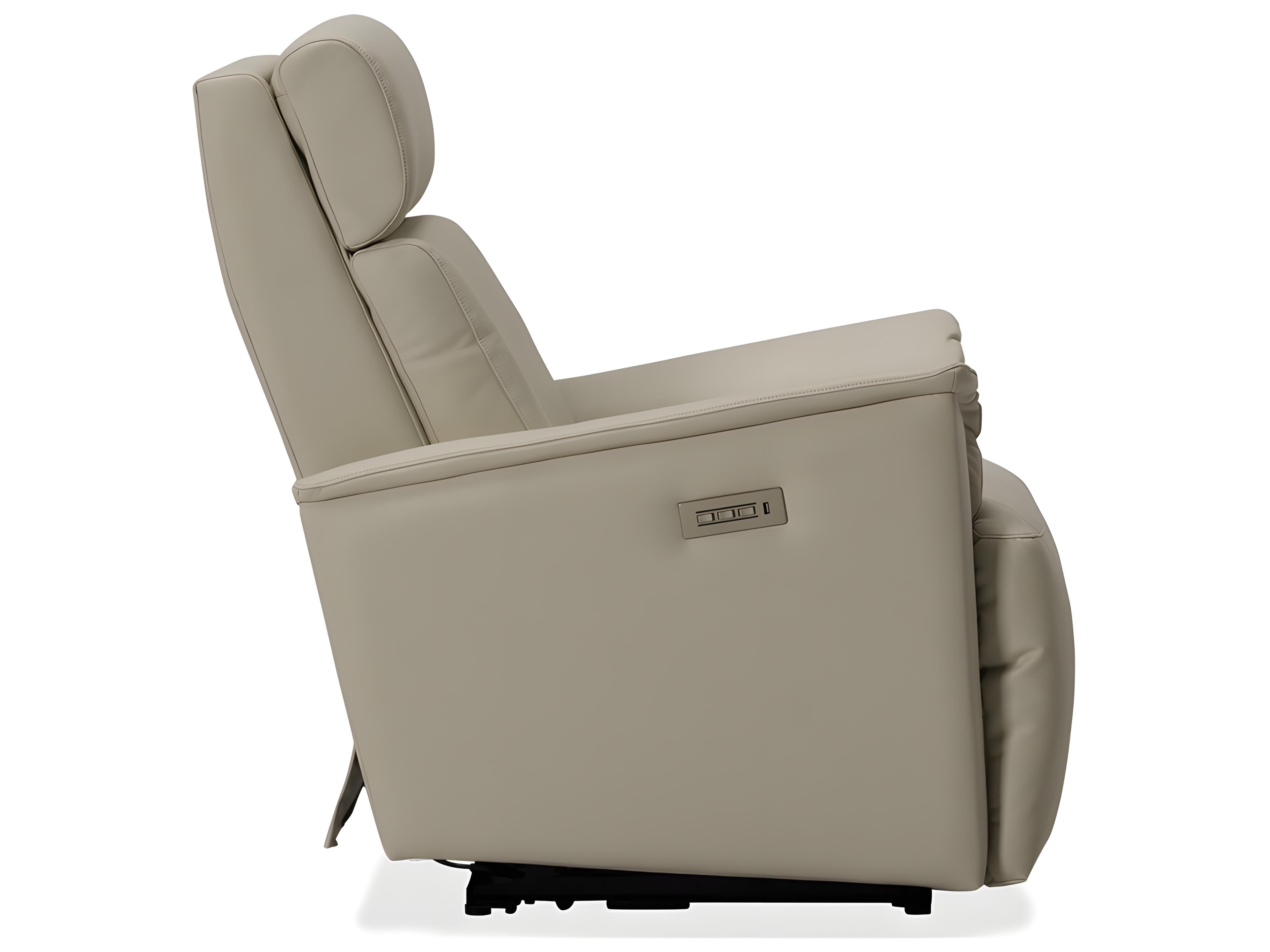 Palliser Chalet II Leather Upholstery Power Recliner Wall Hugger