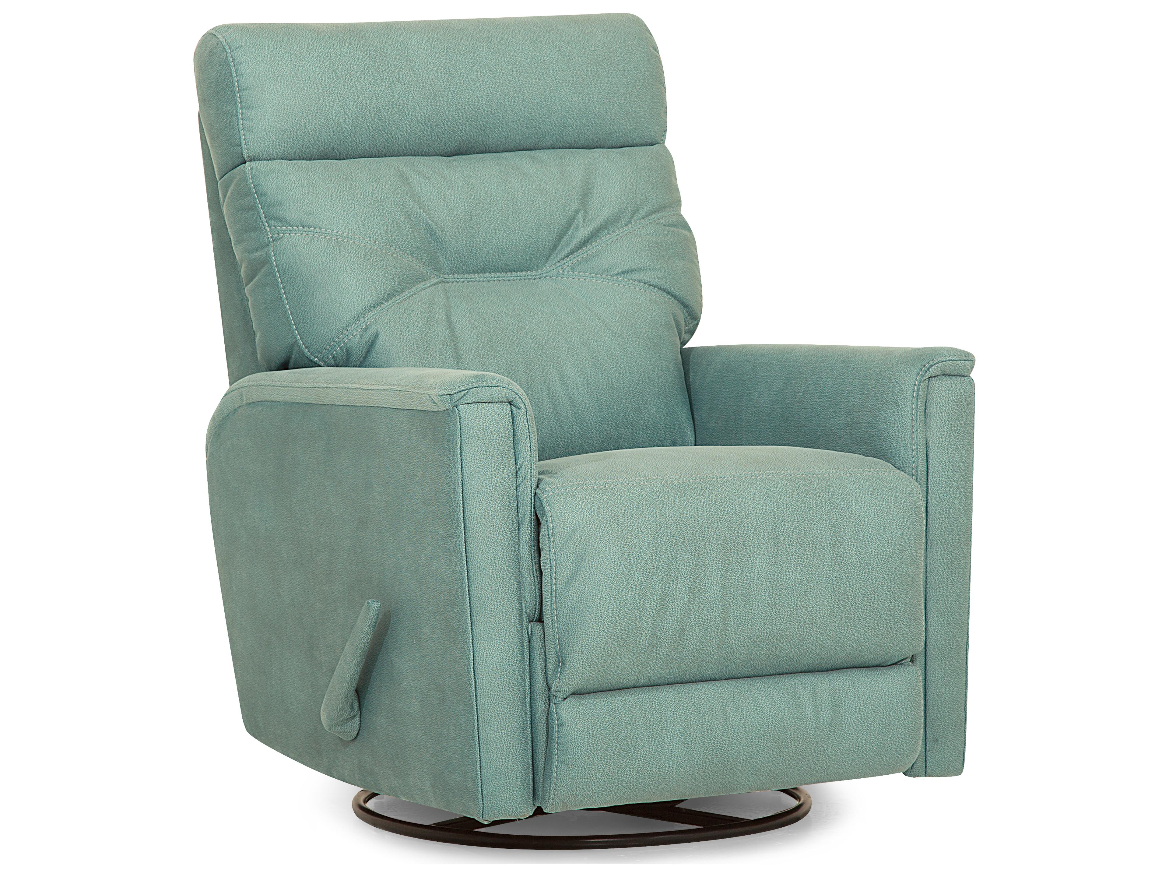 Denali Leather Upholstery Swivel Glider Recliner