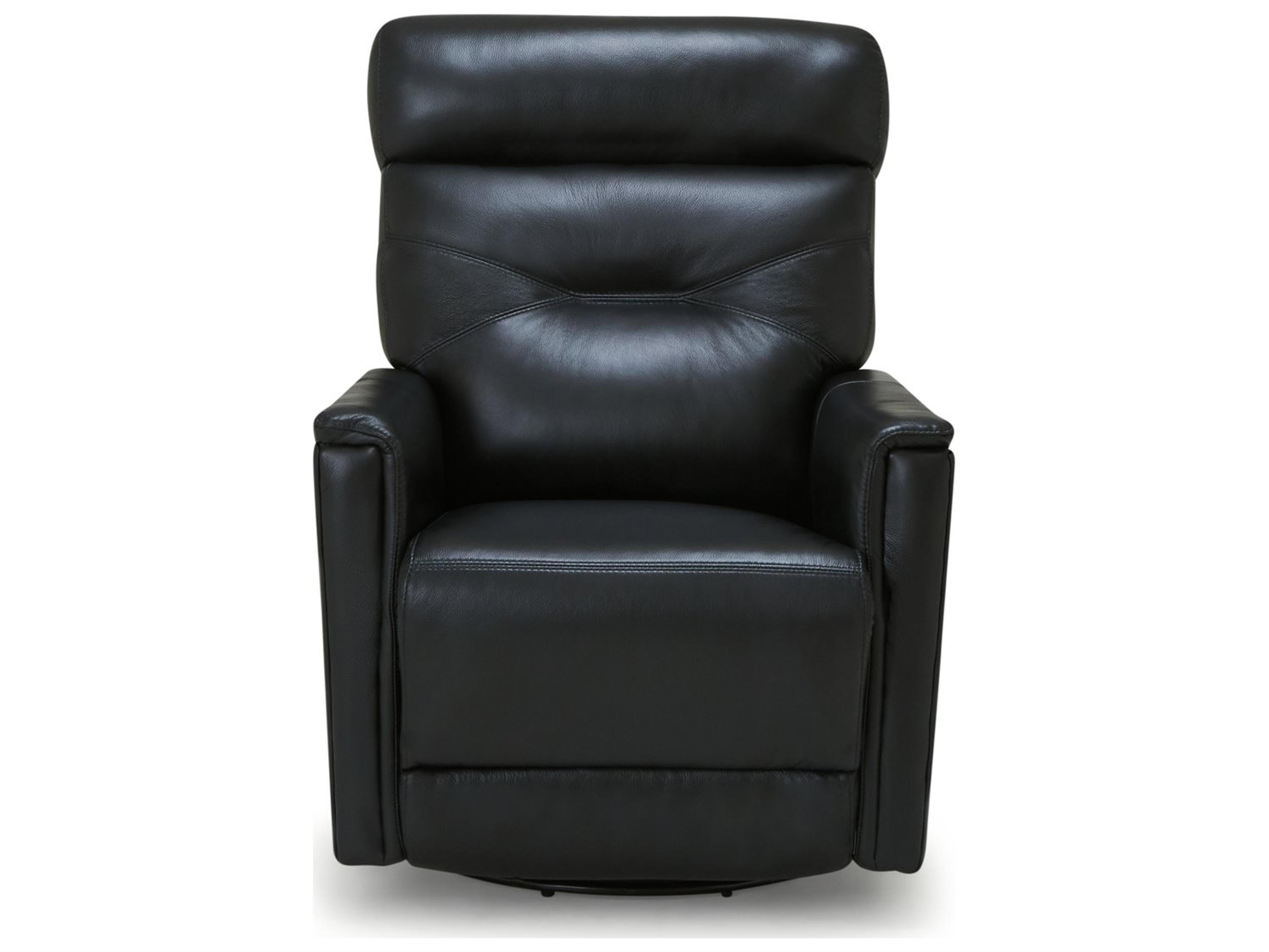 Palliser Denali Leather Upholstery Swivel Glider Power Recliner