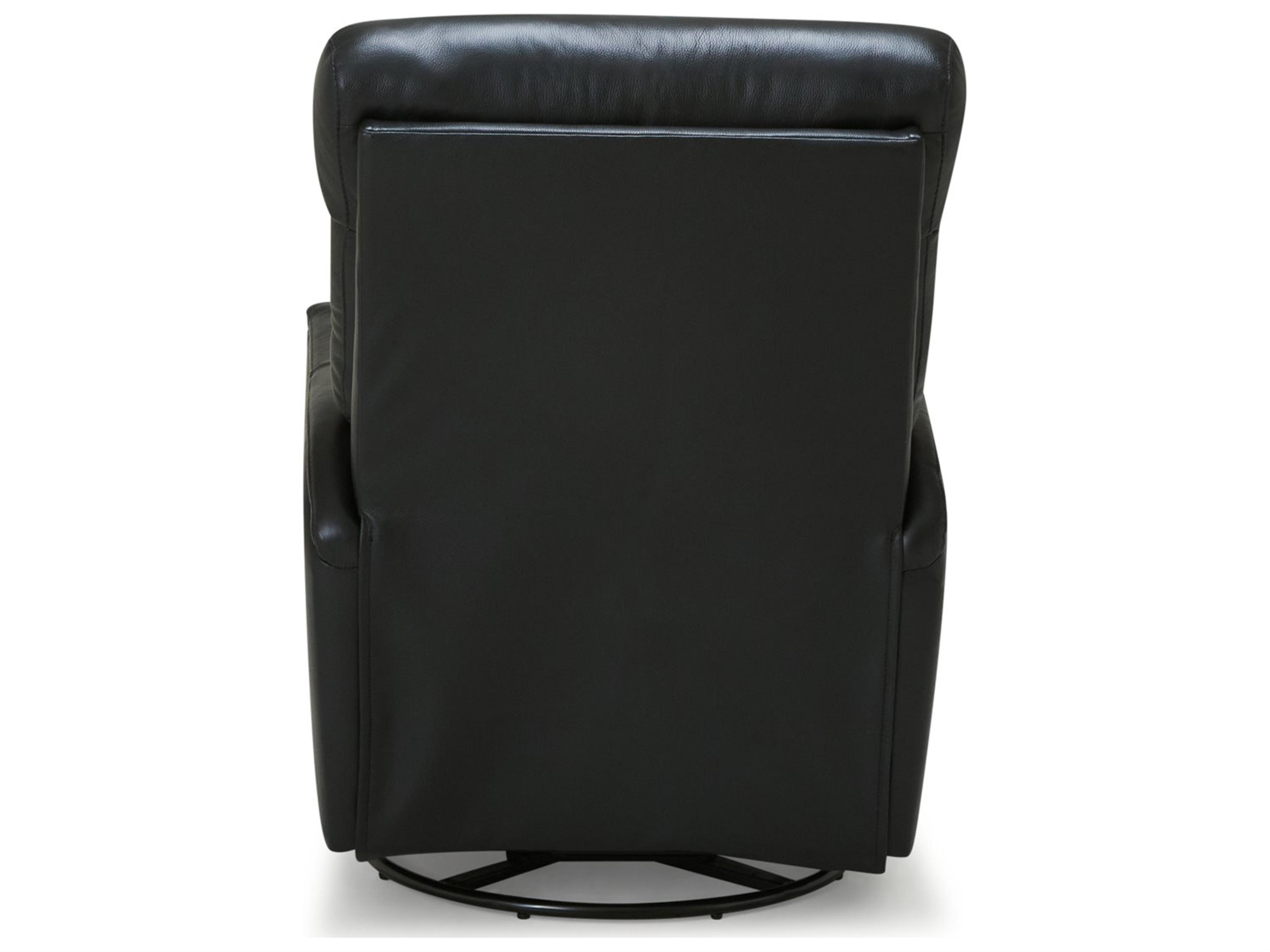 Palliser Denali Leather Upholstery Swivel Glider Power Recliner