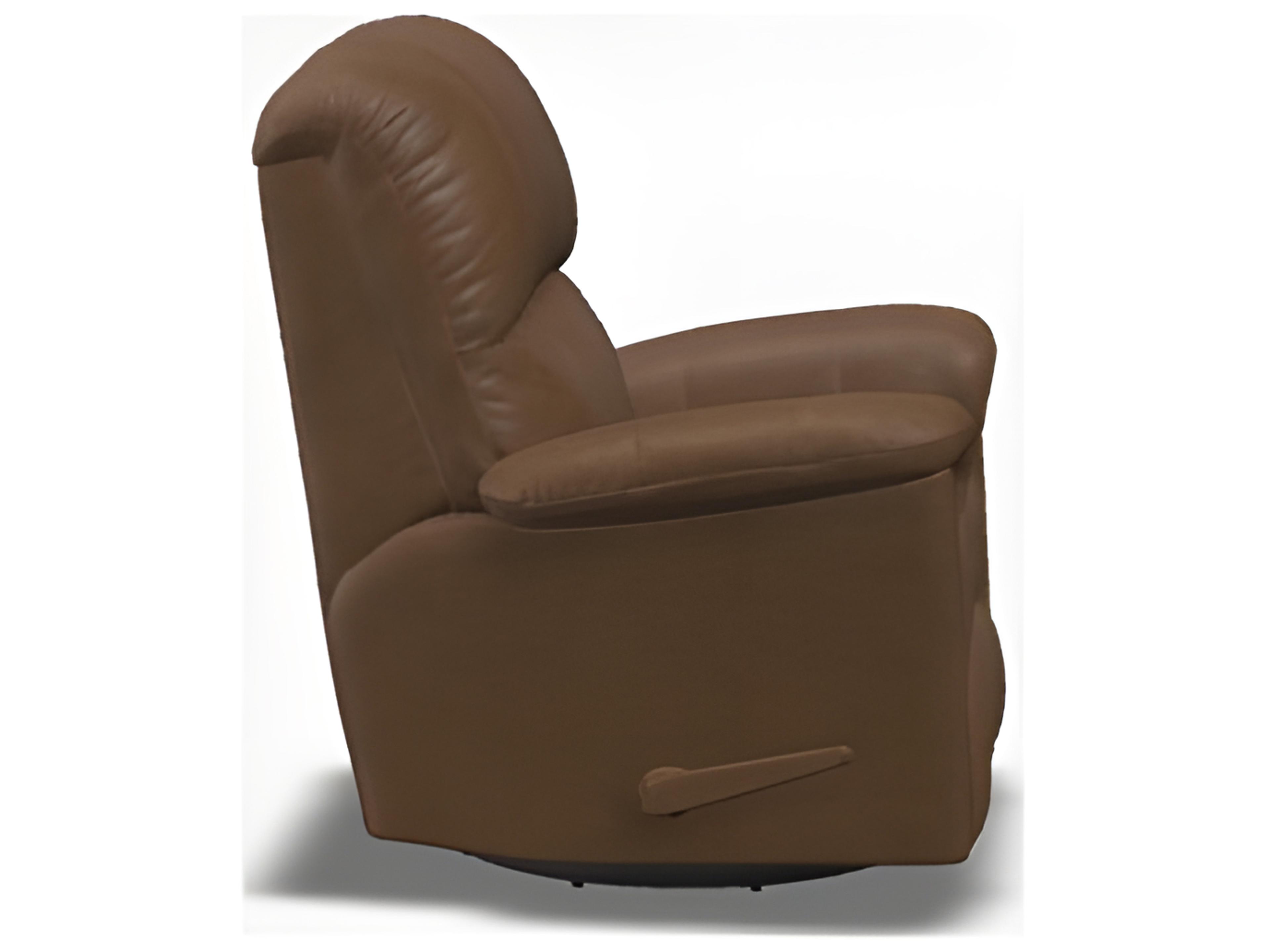 Palliser Gilmore Leather Upholstery HTS Swivel Glider Recliner