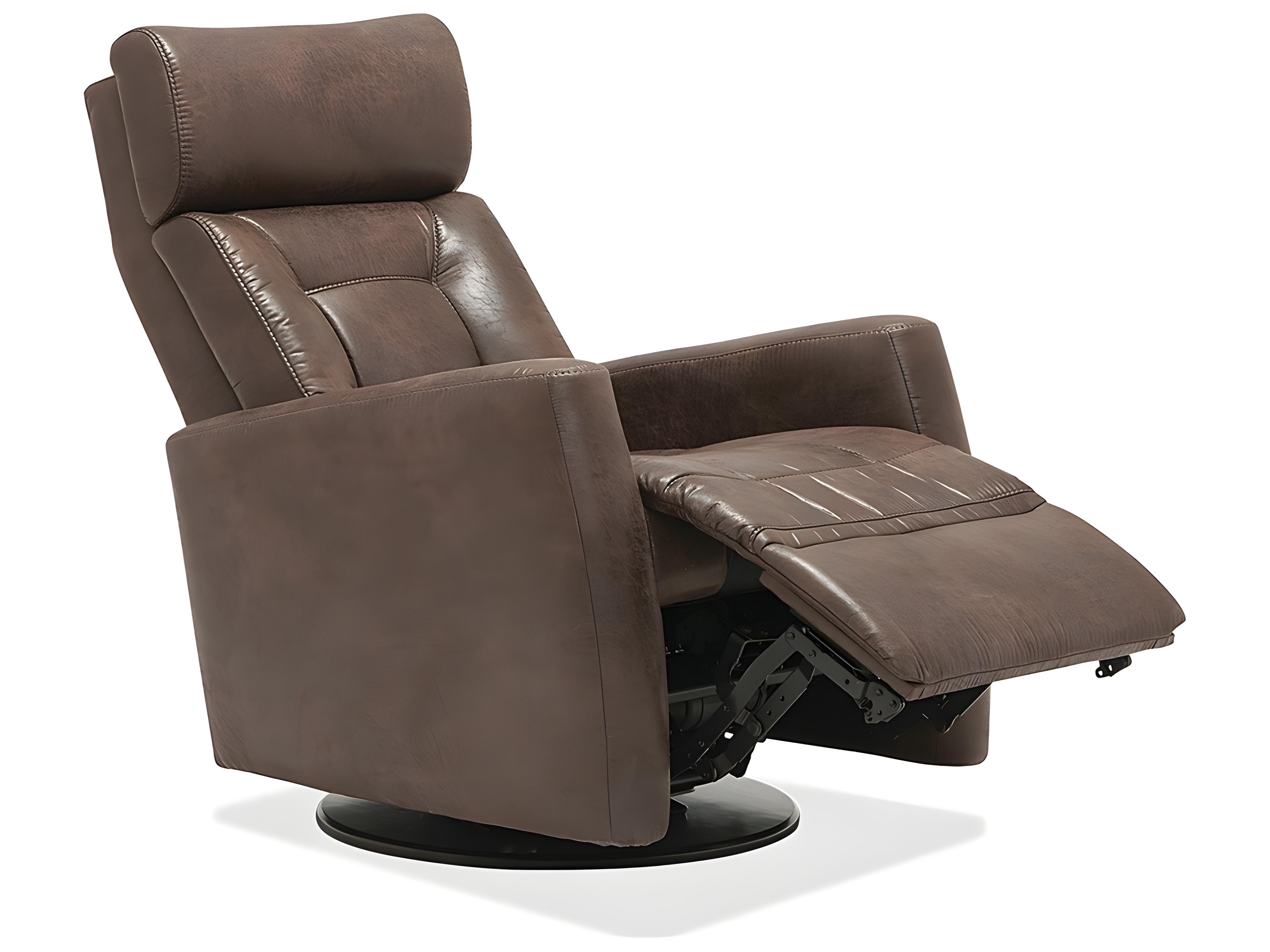 Palliser Baltic Leather Upholstery HTS Power Recliner Wall Hugger