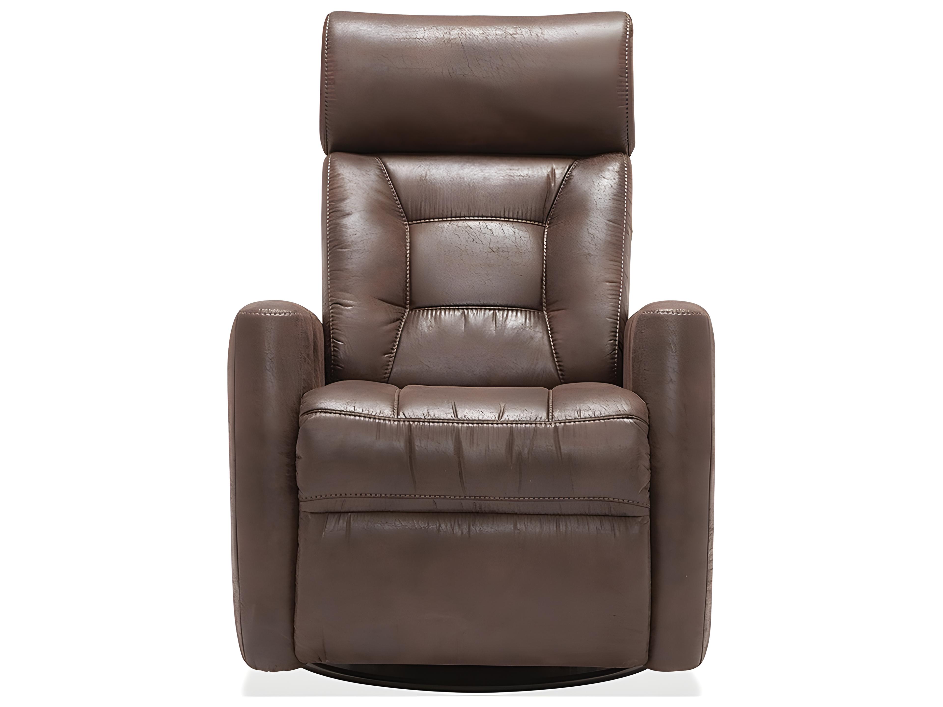 Palliser Baltic Leather Upholstery HTS Power Recliner Wall Hugger