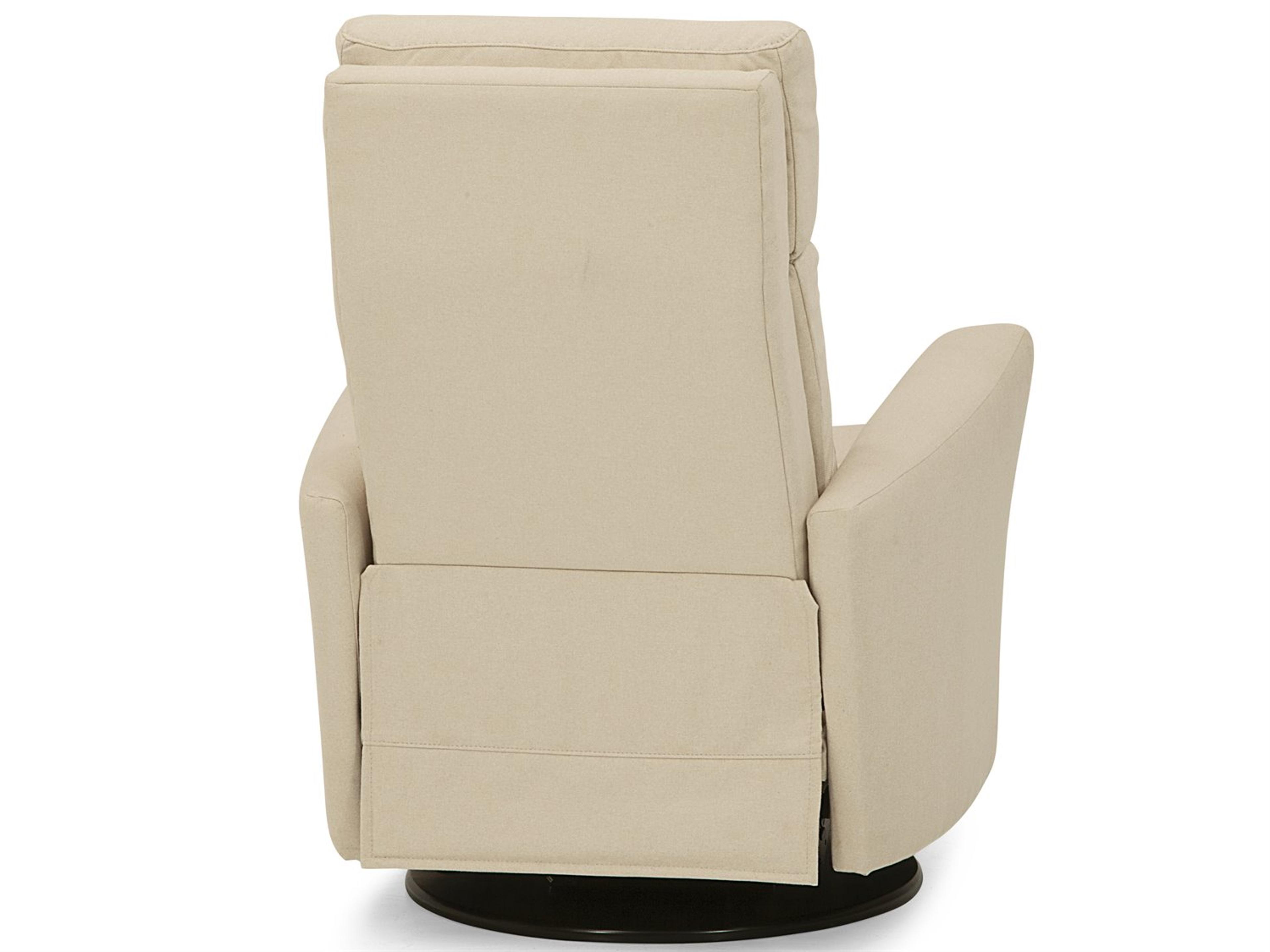 Palliser Prodigy Leather Upholstery Swivel Glider Power Recliner with Power Headrest