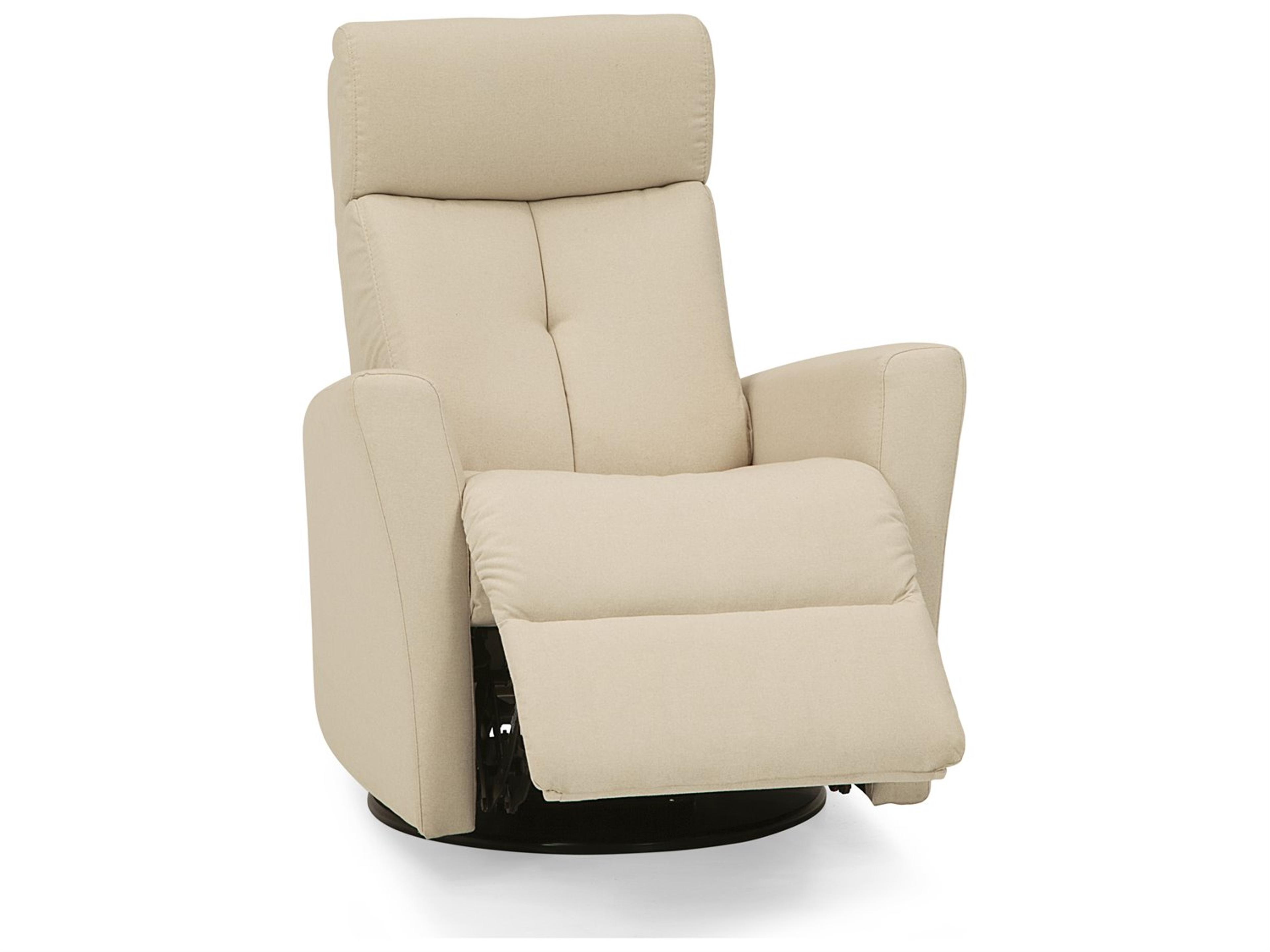 Palliser Prodigy Leather Upholstery Swivel Glider Power Recliner with Power Headrest