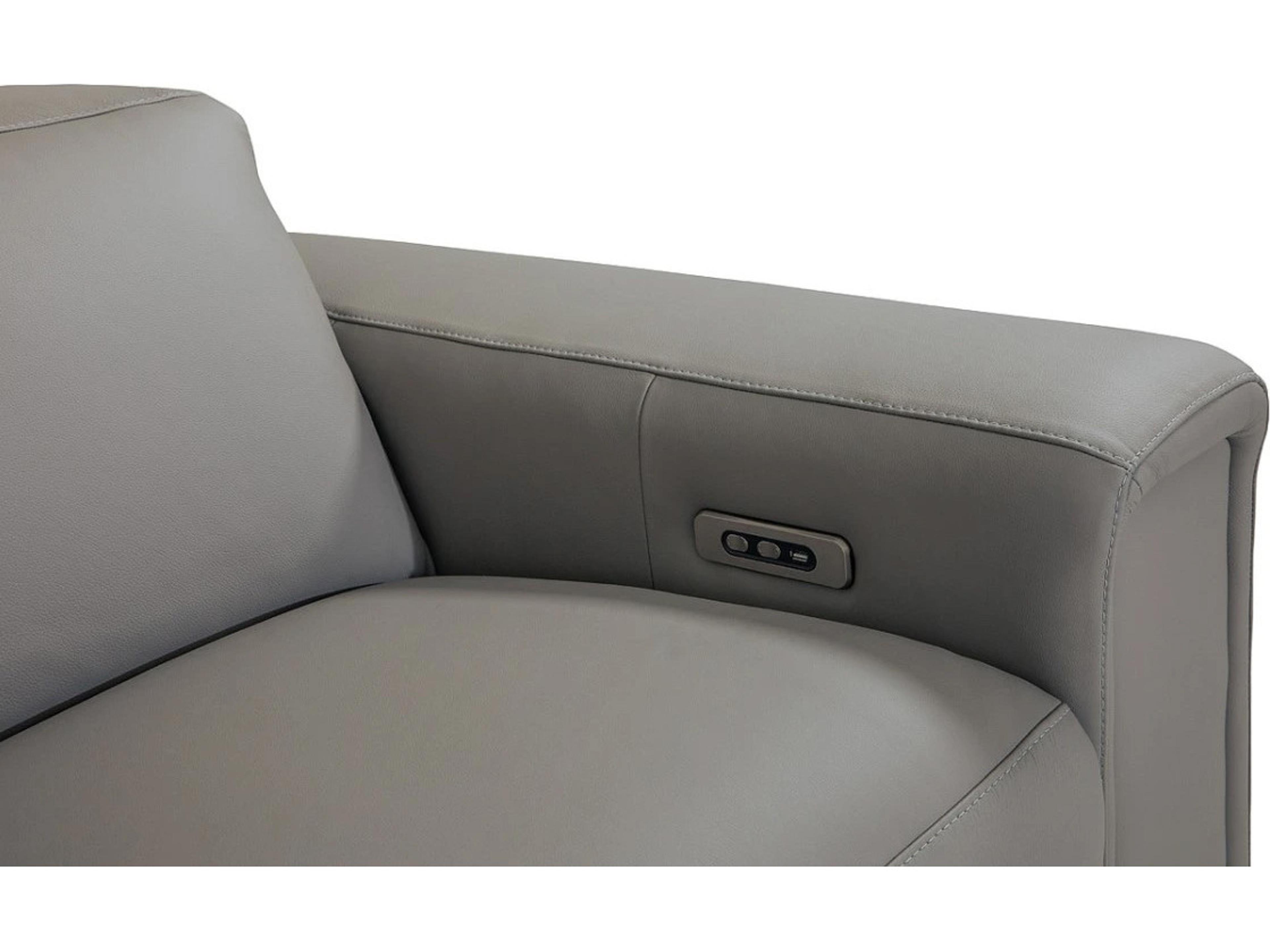 Palliser Titan Leather Upholstery Power Recliner Wall Hugger with Power Headrest