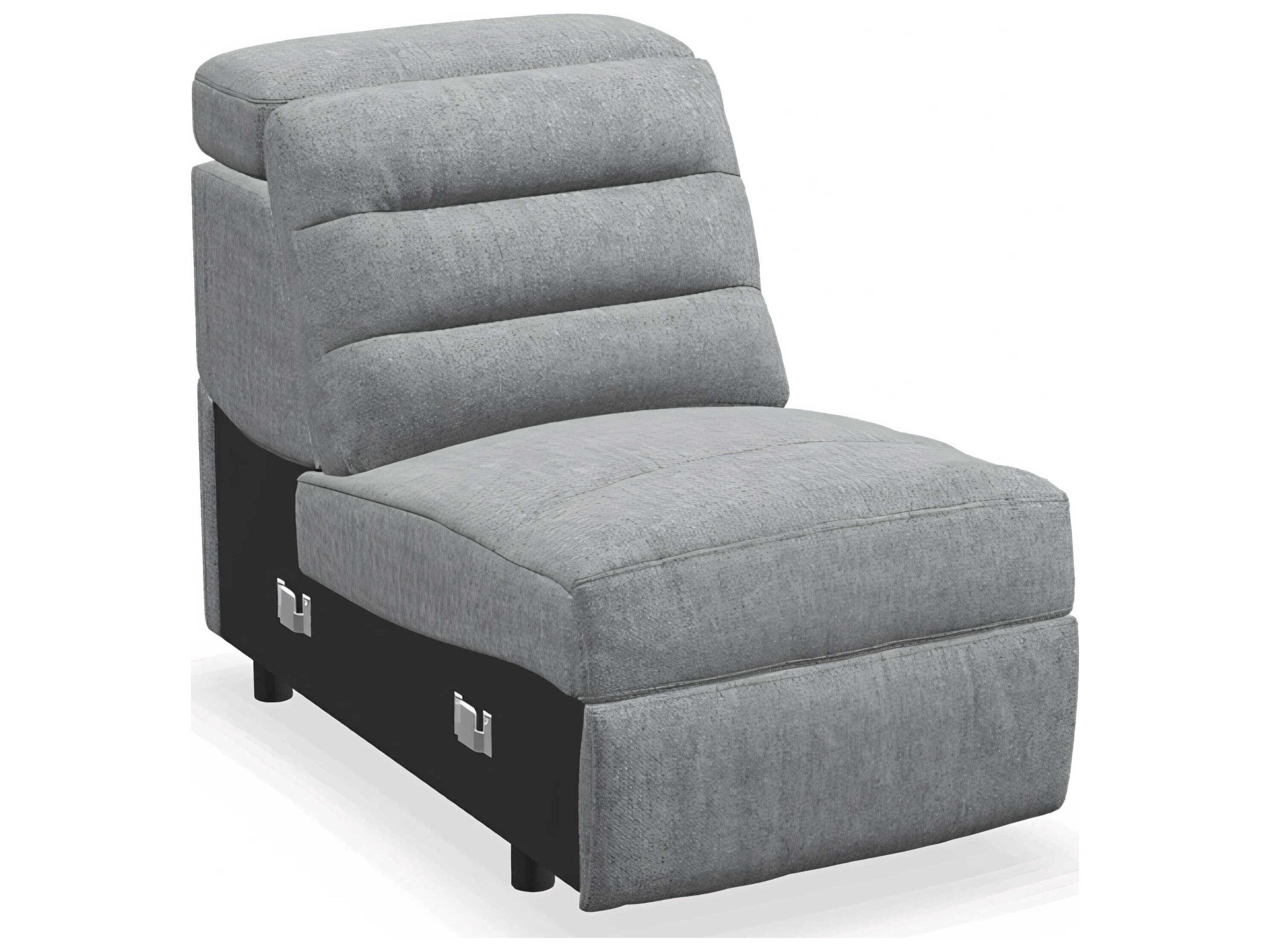 Lotus Armless Recliner with Power Headrest