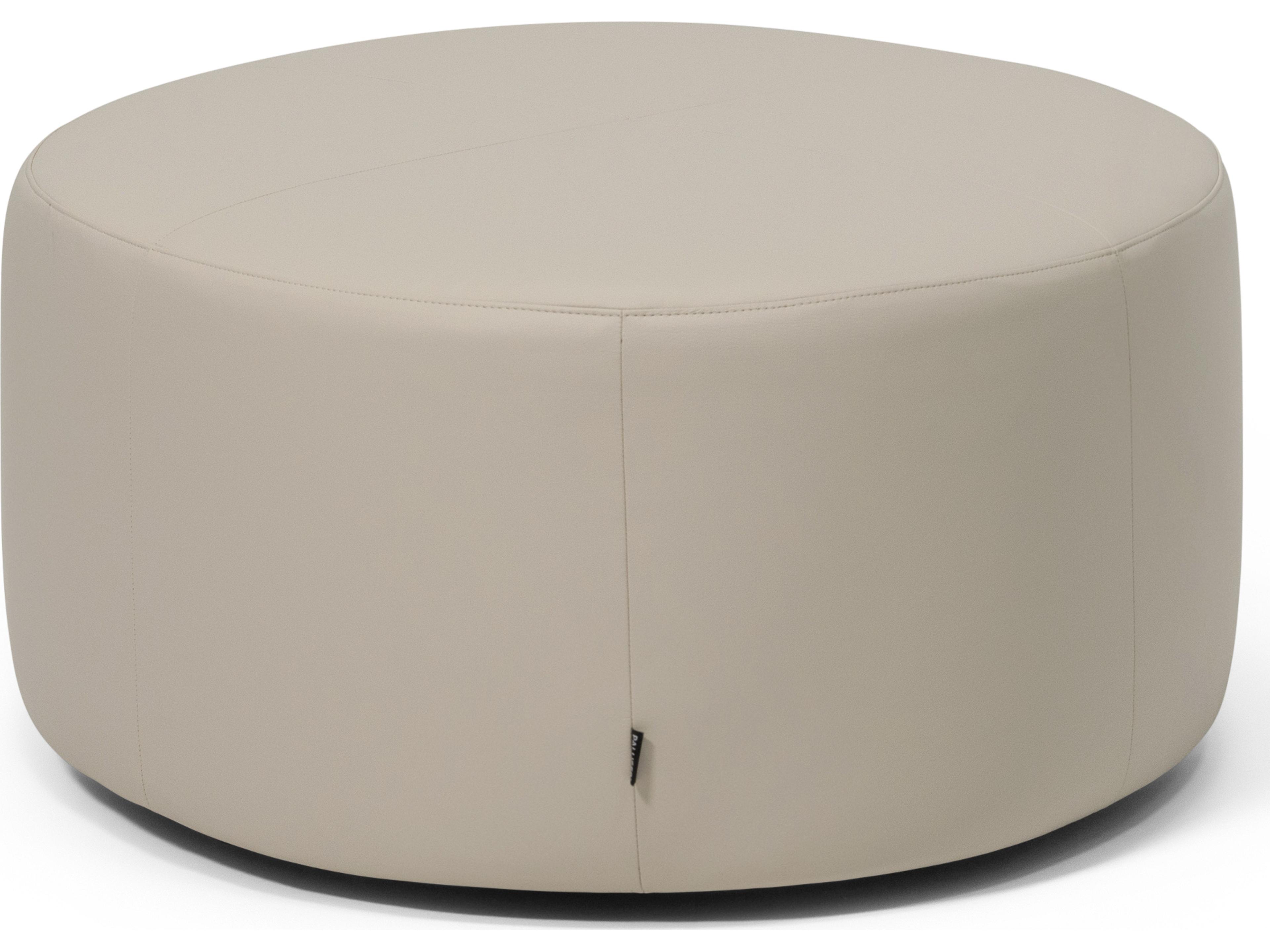 Palliser Mingle Leather Upholstery Oval Ottoman