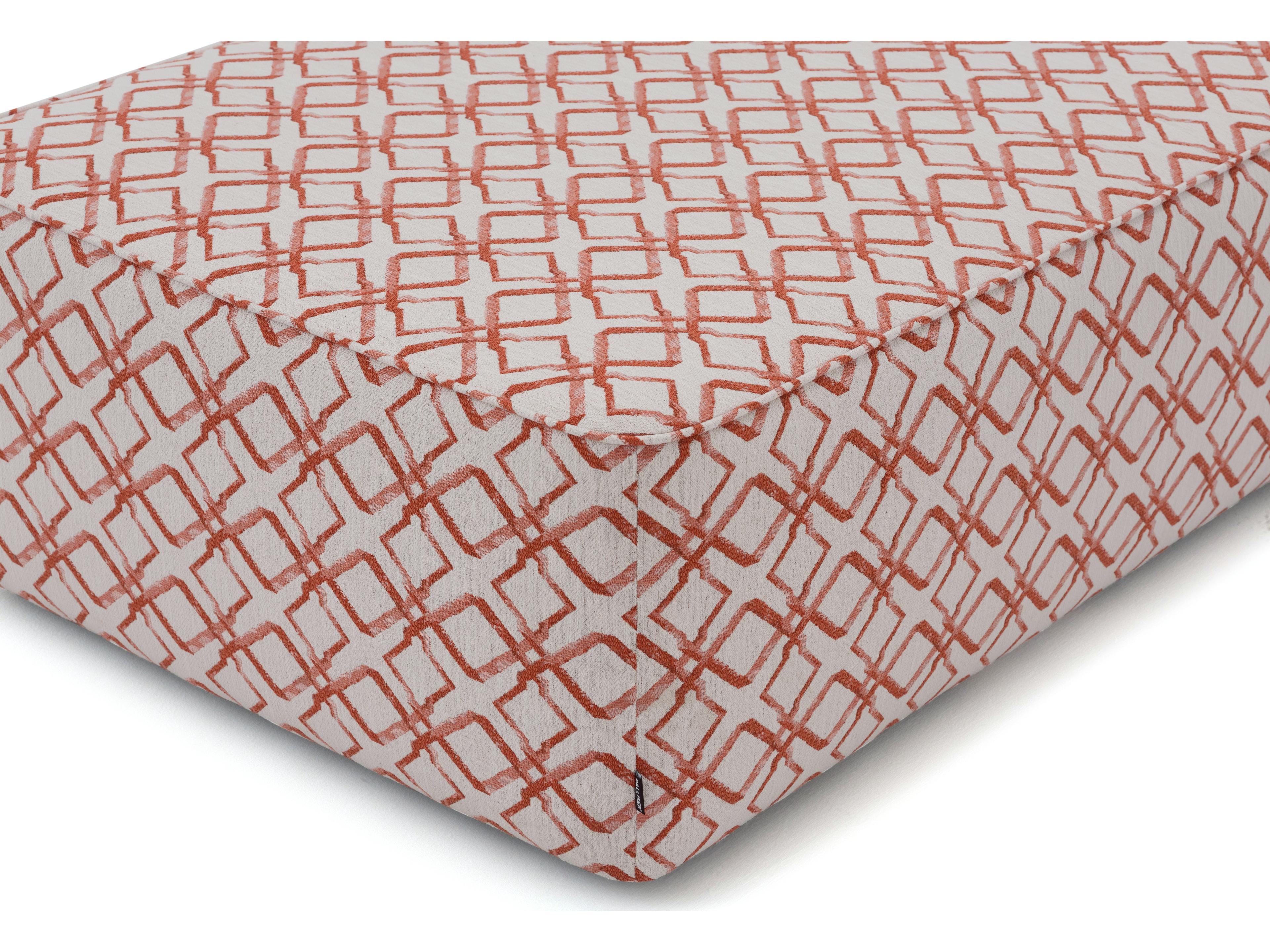 Palliser Mingle Leather Upholstery Large Rectangle Ottoman