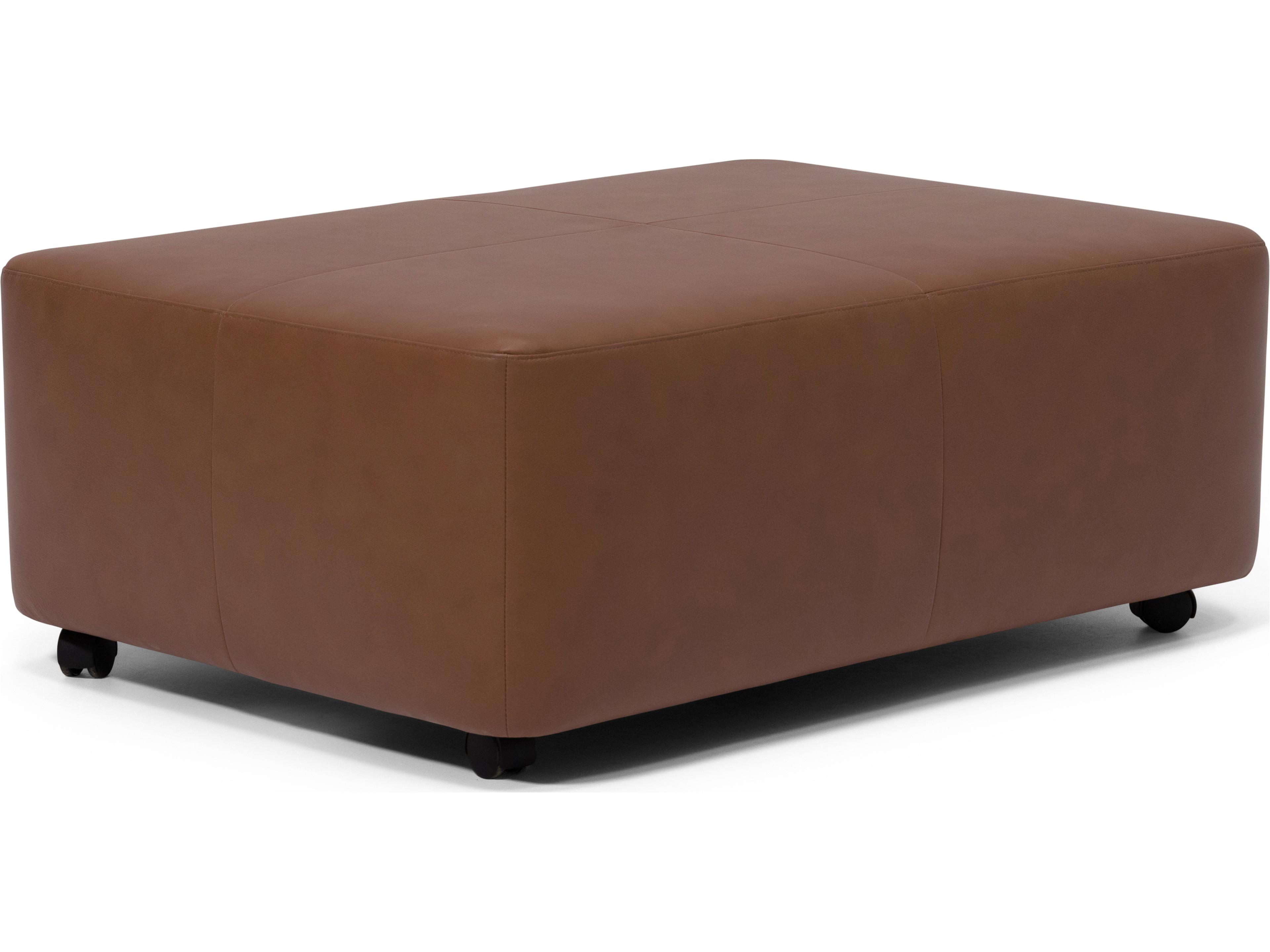 Palliser Mingle Leather Upholstery Large Rectangle Ottoman