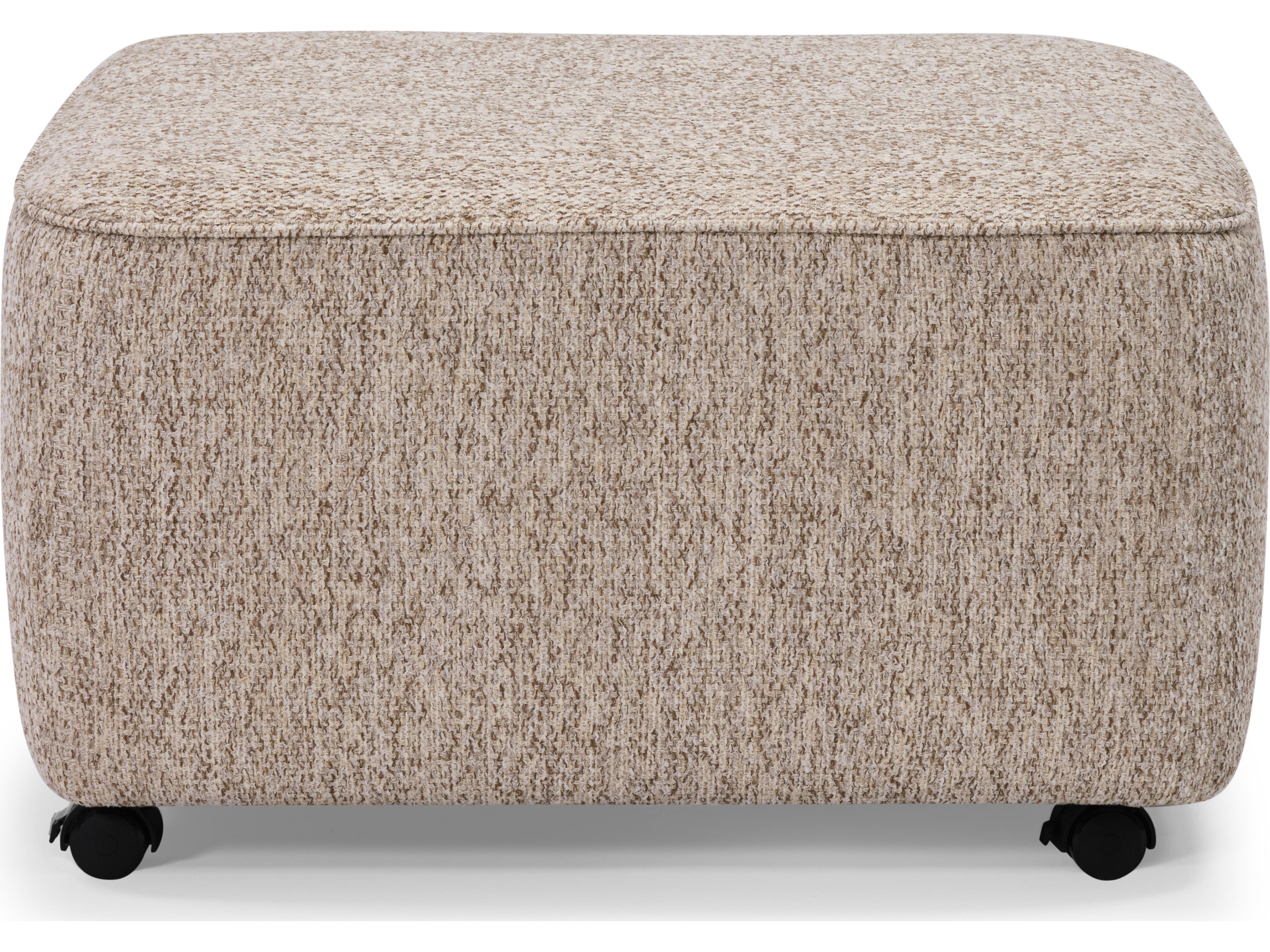 Palliser Mingle Leather Upholstery Square Medium Ottoman
