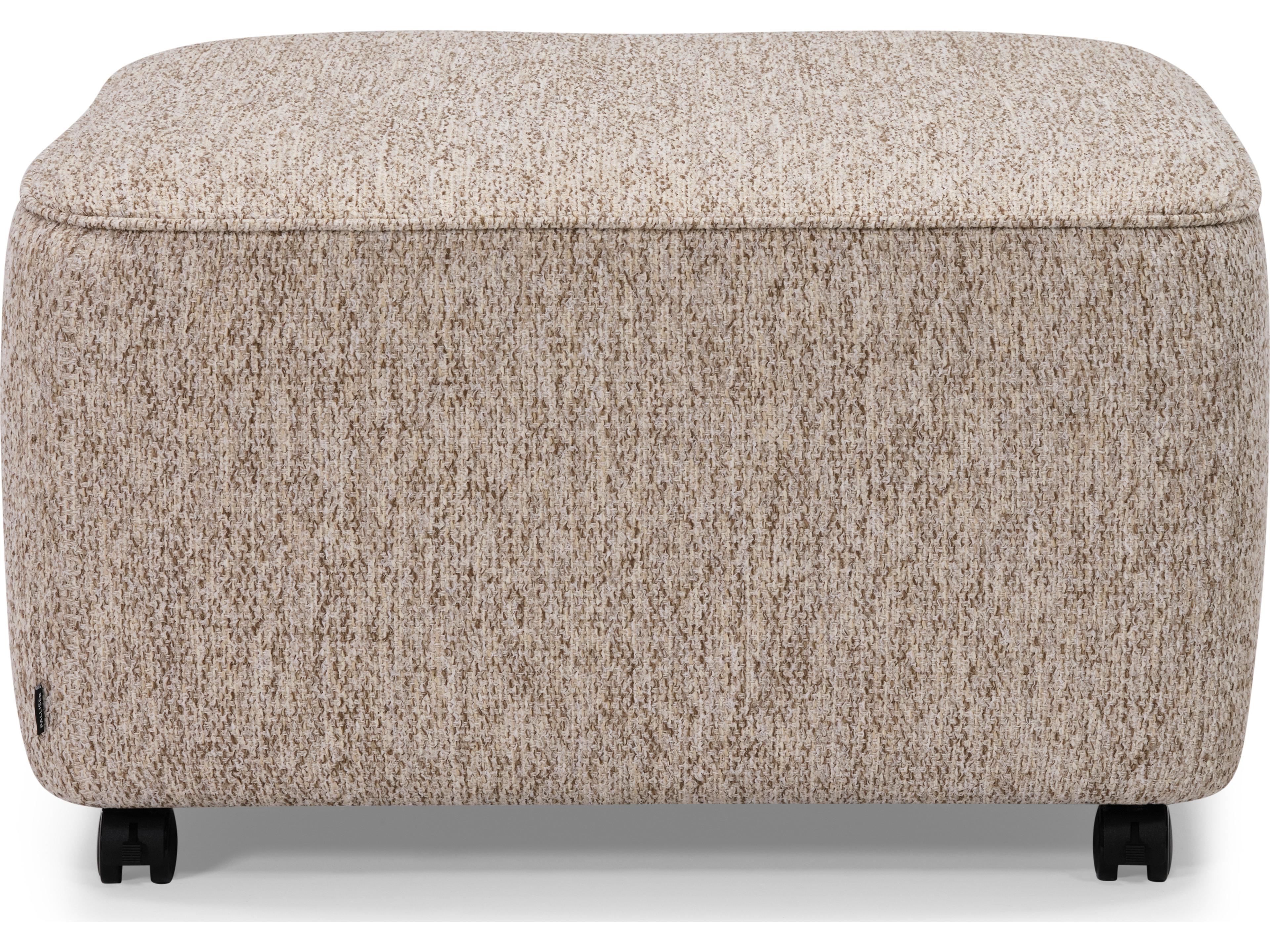 Palliser Mingle Leather Upholstery Square Medium Ottoman