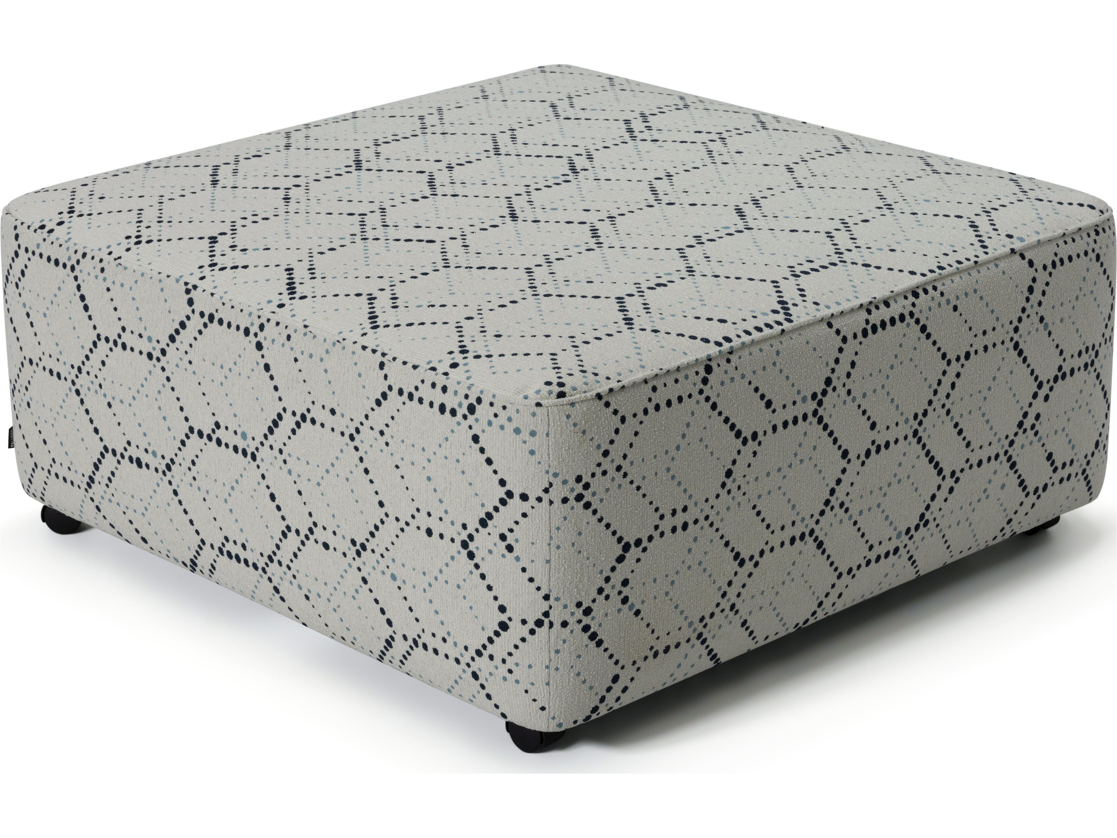 Palliser Mingle Leather Upholstery Square Large Ottoman