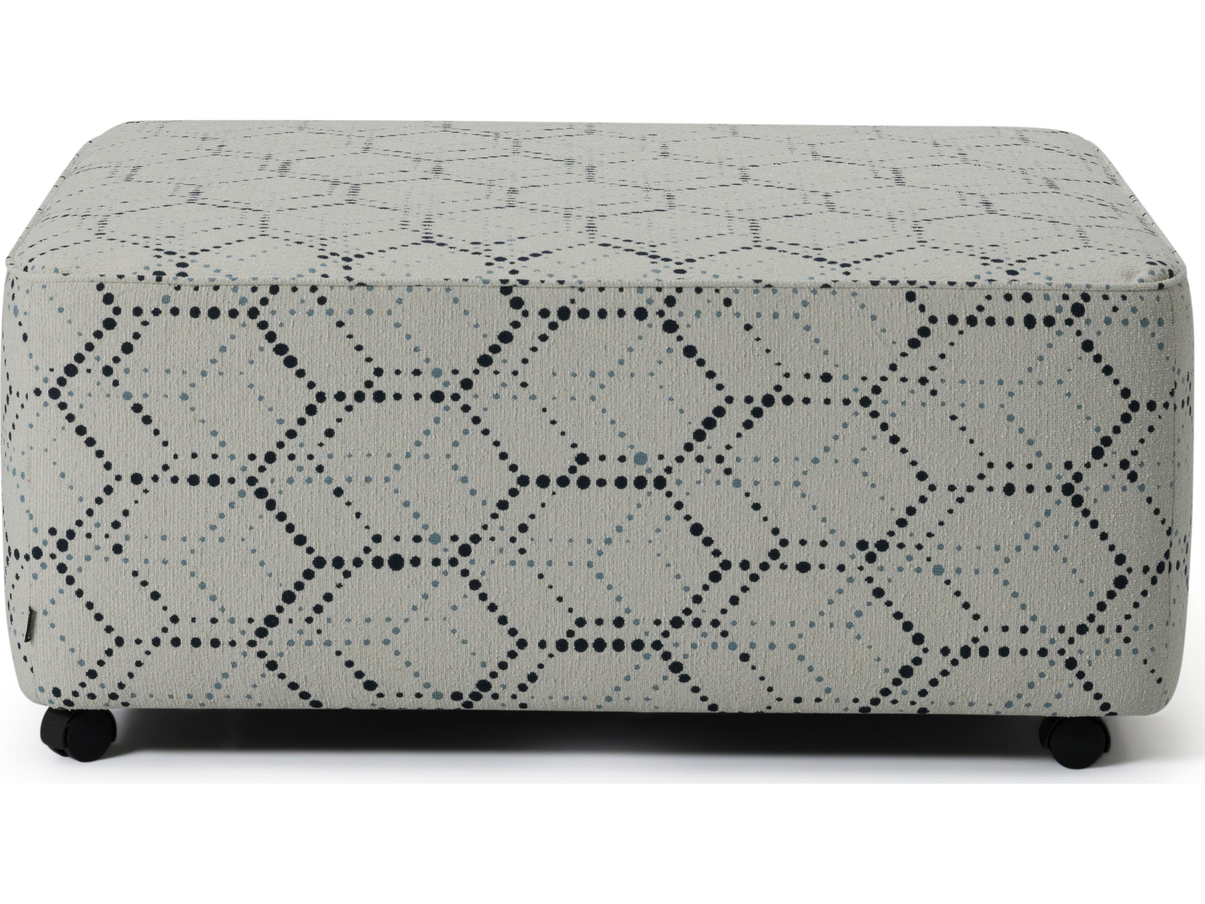 Palliser Mingle Leather Upholstery Square Large Ottoman