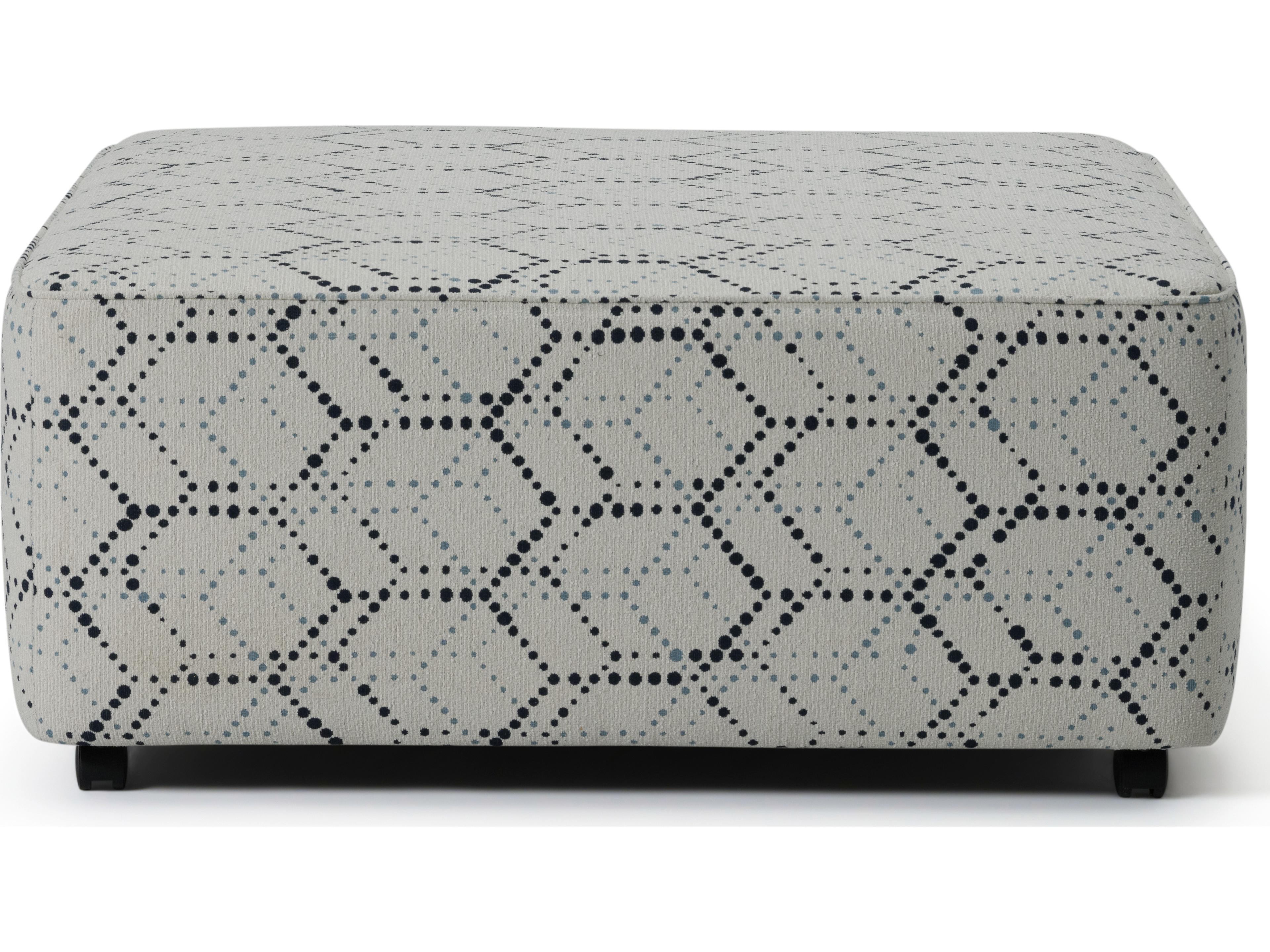 Palliser Mingle Leather Upholstery Square Large Ottoman