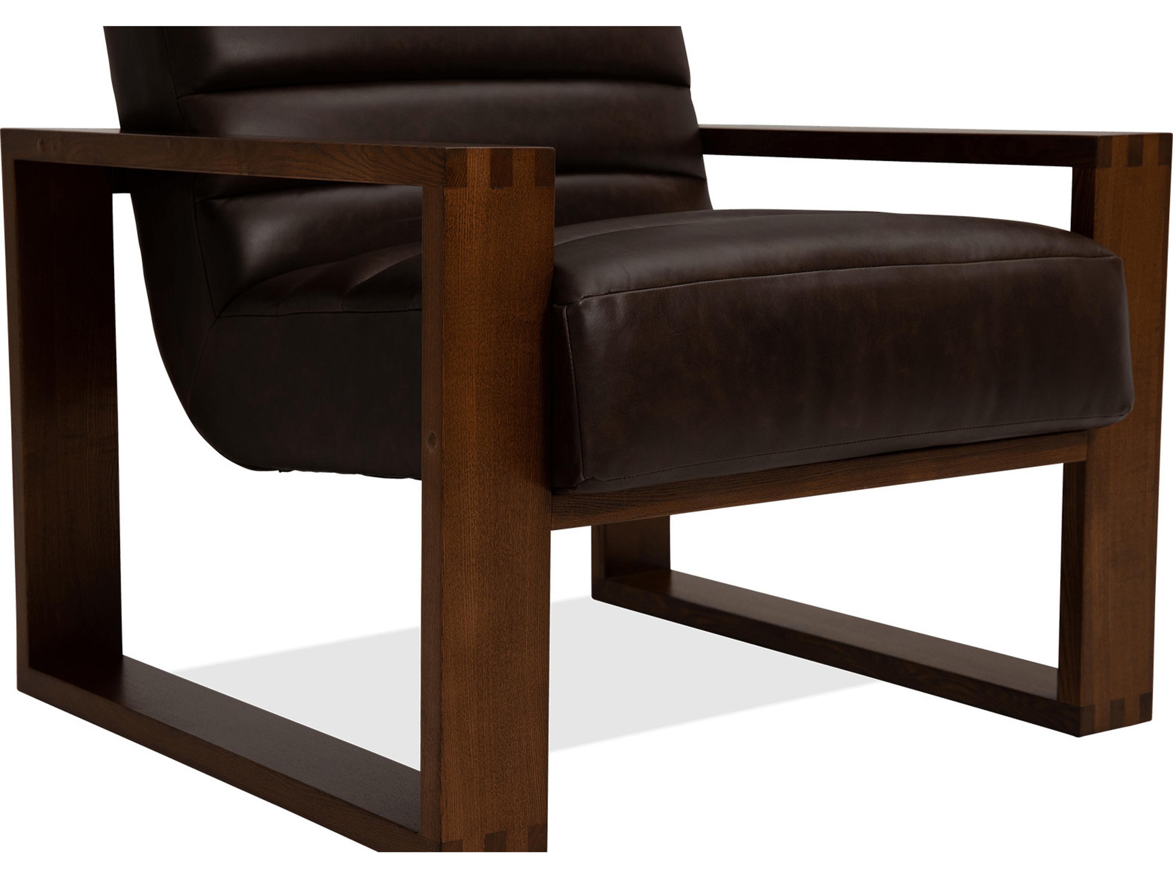 Palliser Wyatt Channeled Leather Upholstery Chair