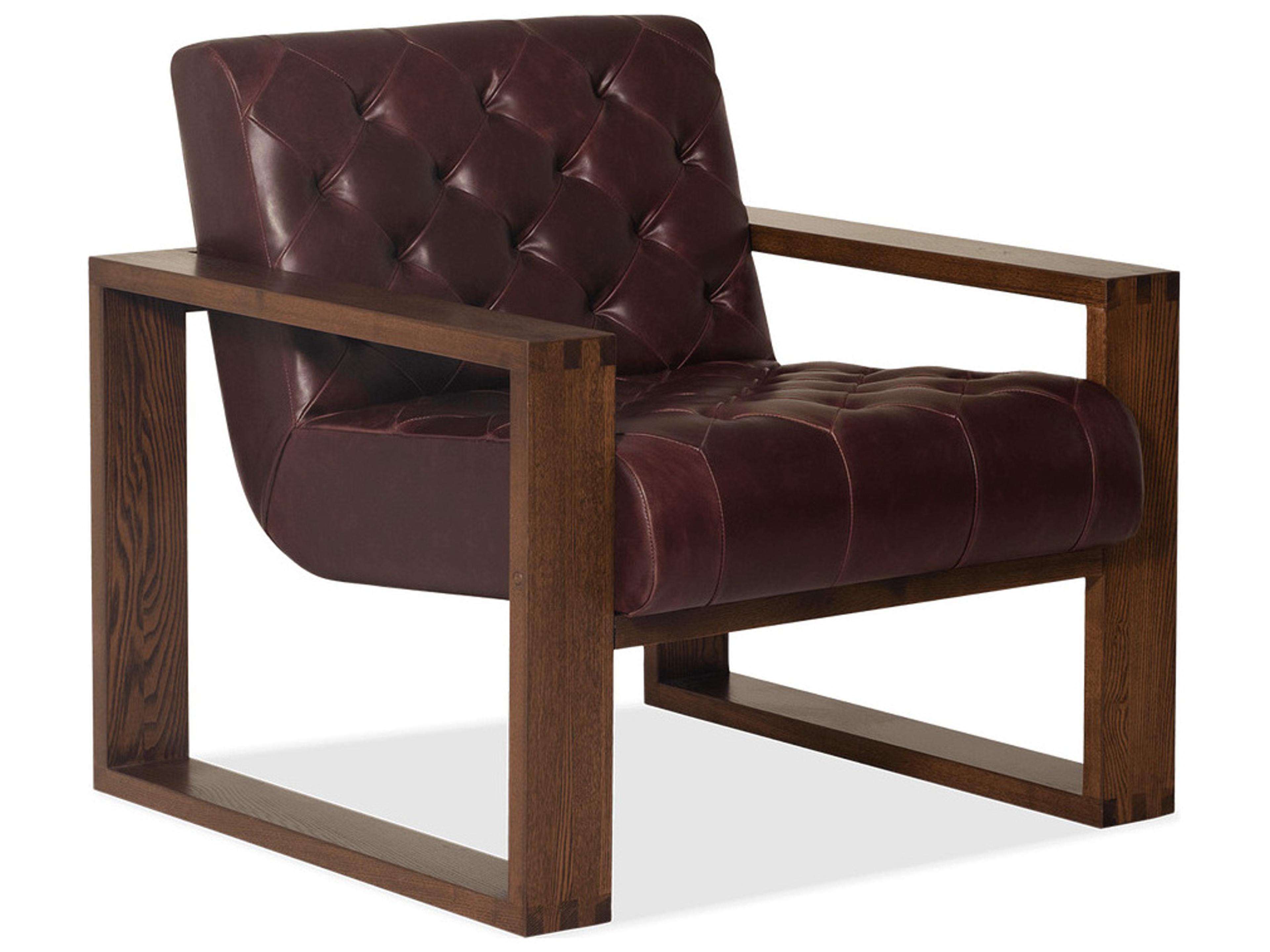 Wyatt Tufted Leather Upholstery Chair