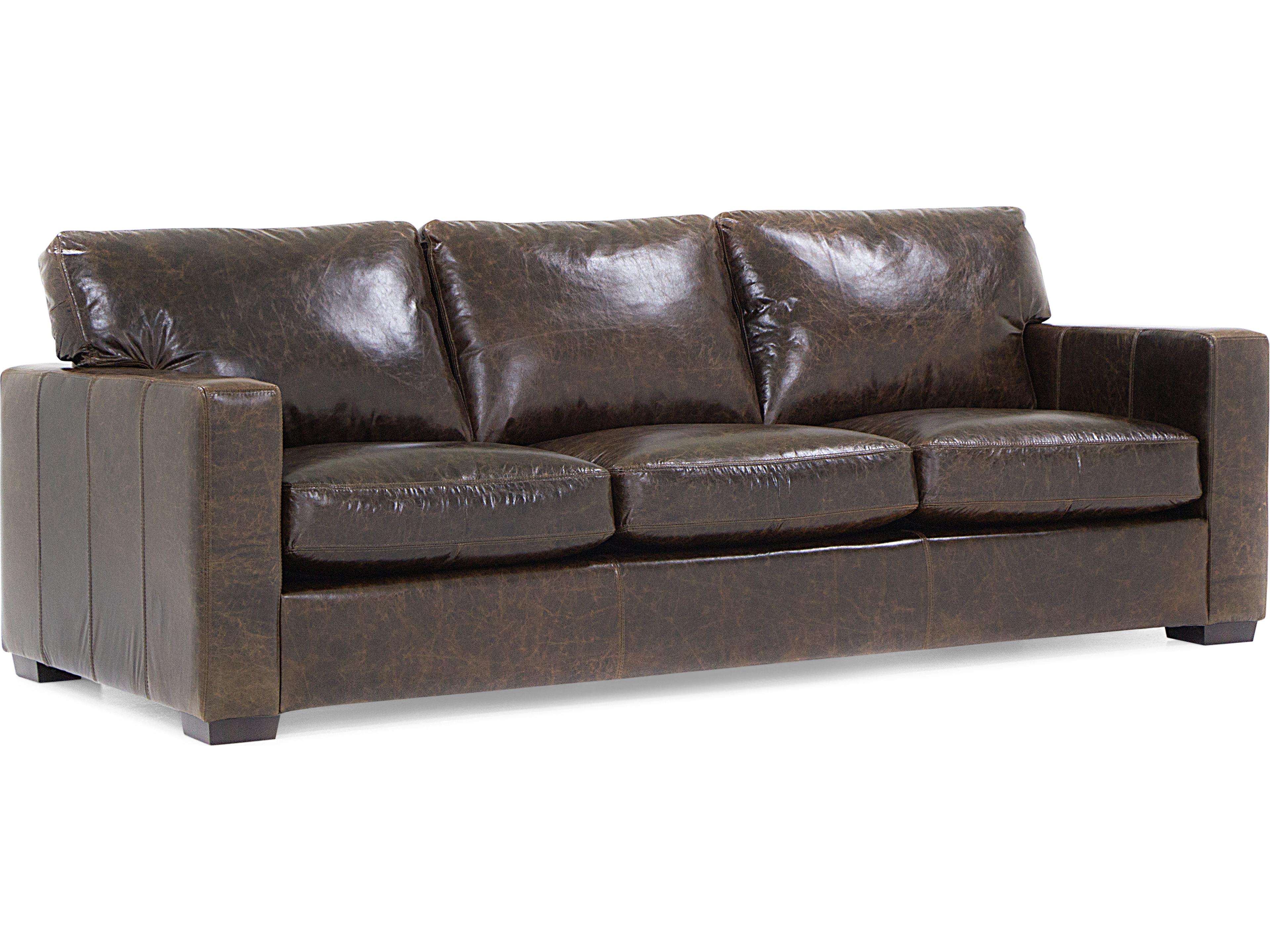 Palliser Colebrook Espresso Leather Upholstery Sofa