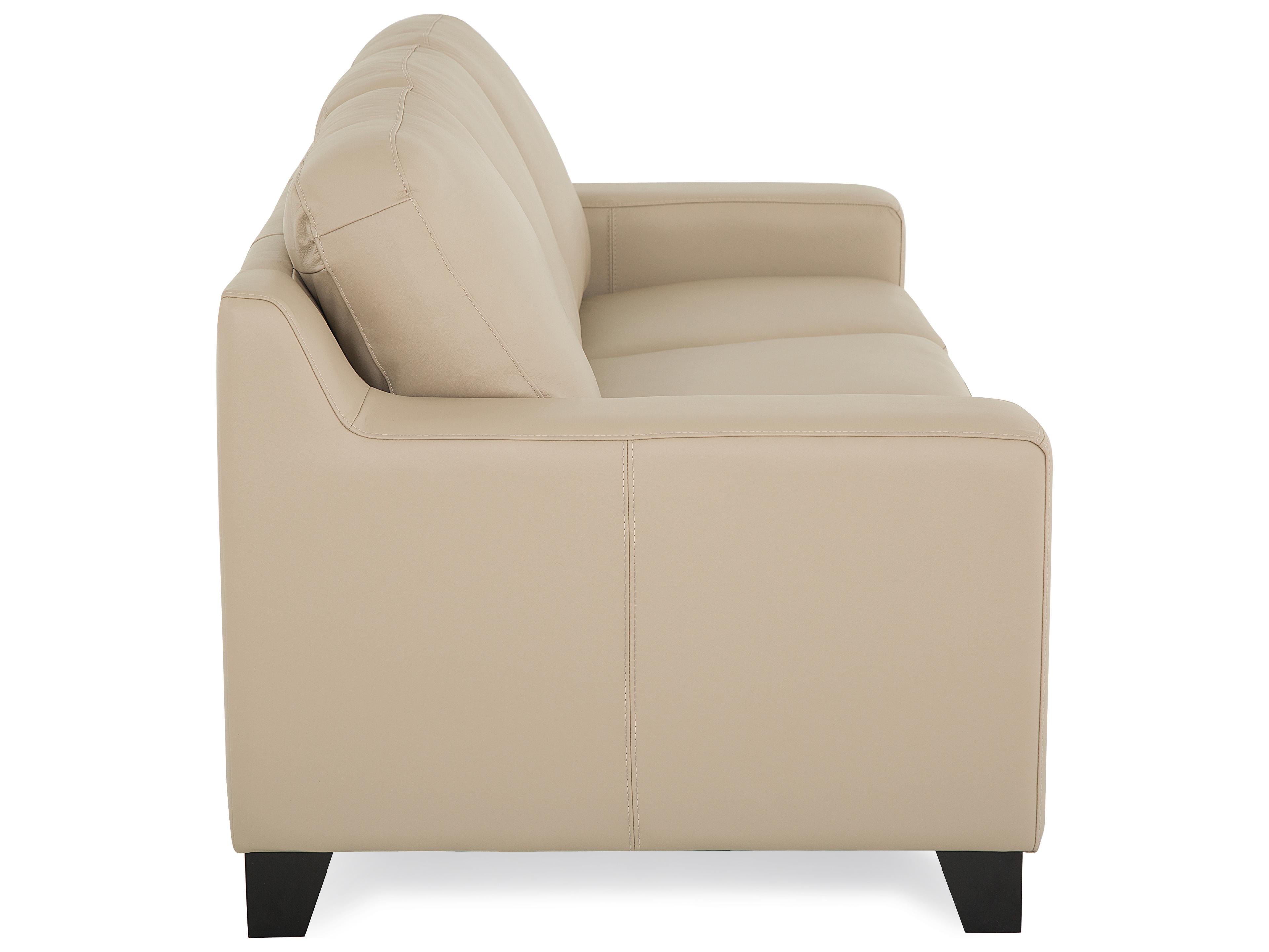 Palliser Reed Leather Upholstery Sofa