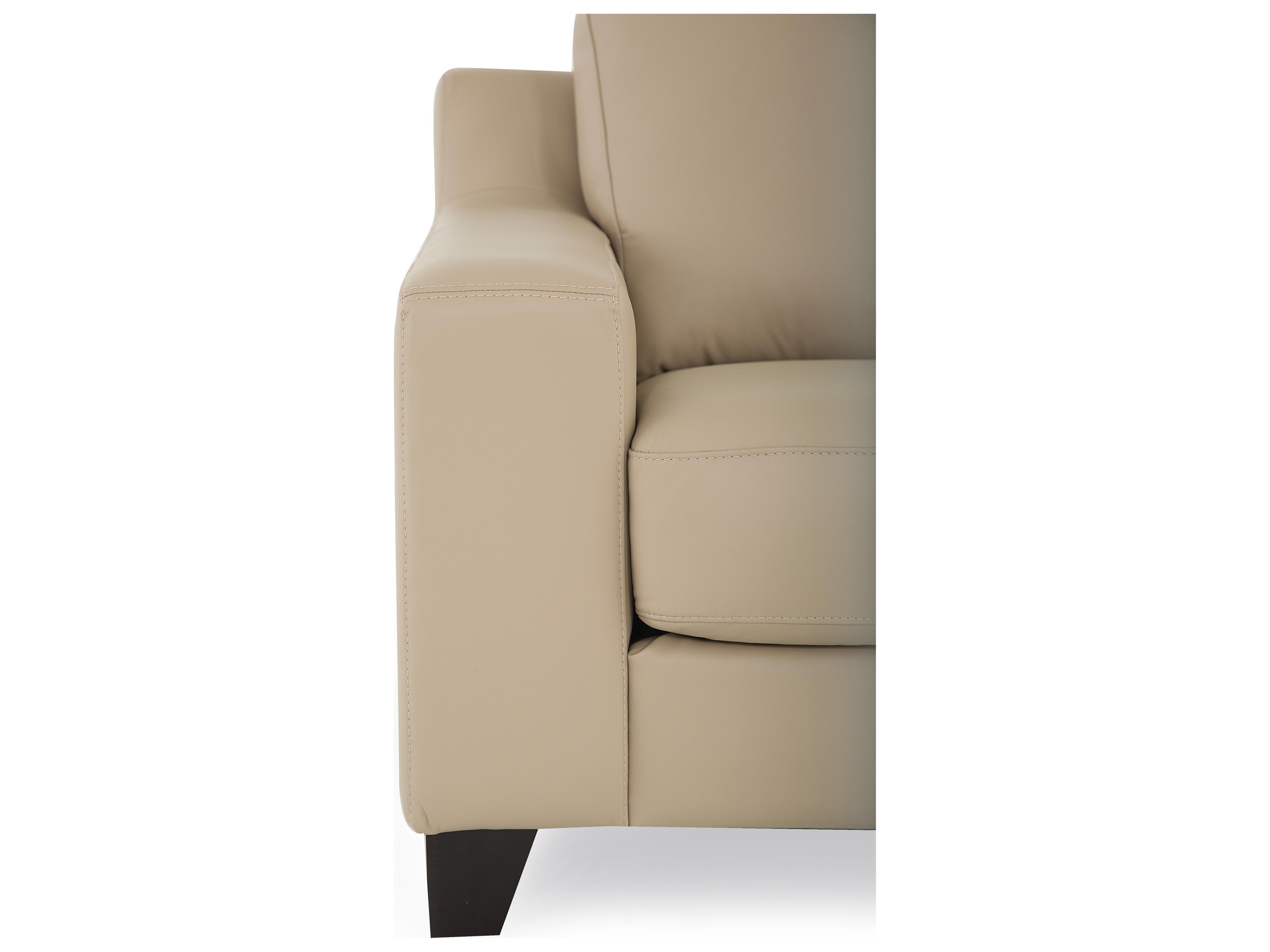 Palliser Reed Leather Upholstery Loveseat