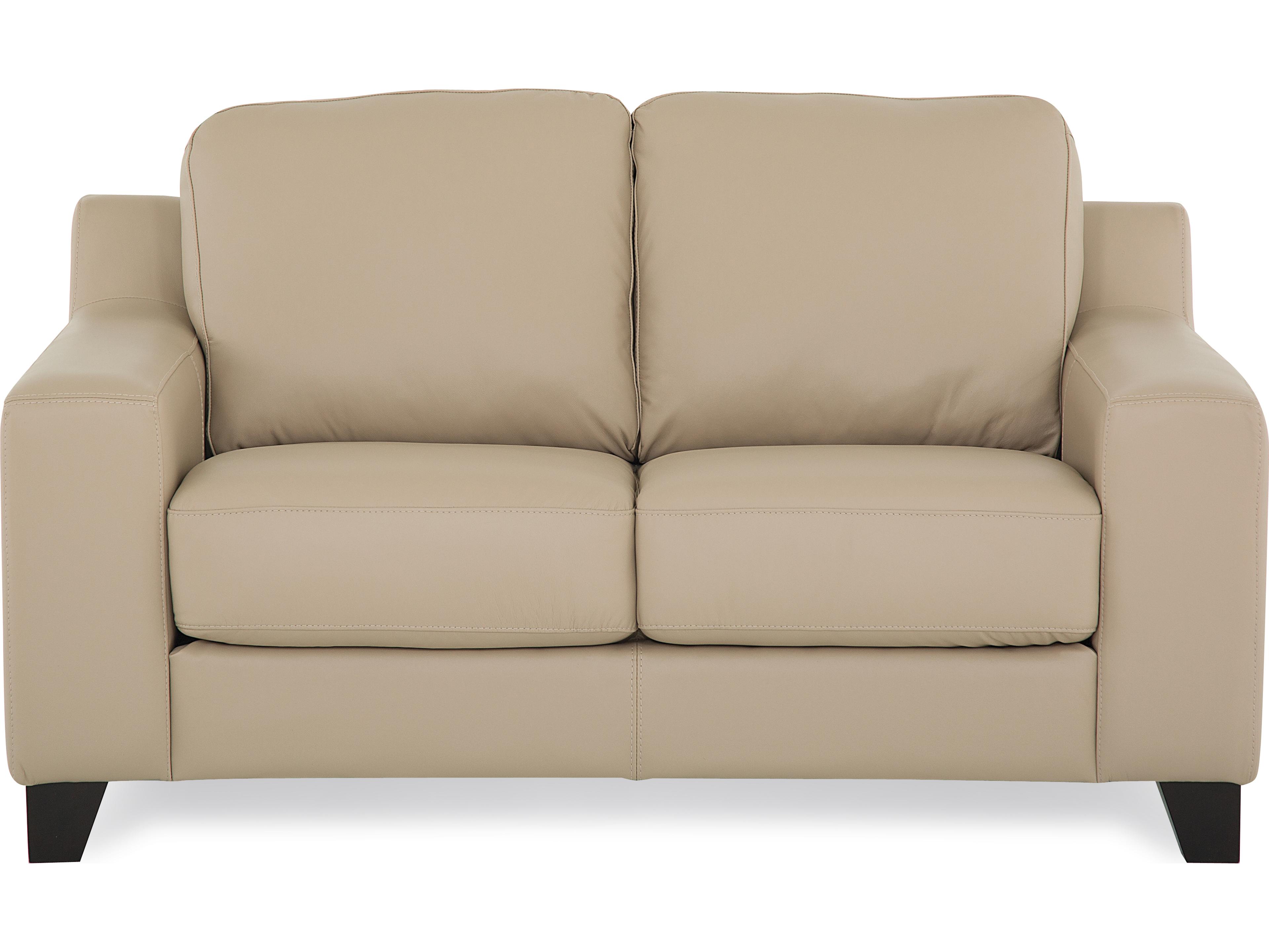 Palliser Reed Leather Upholstery Loveseat