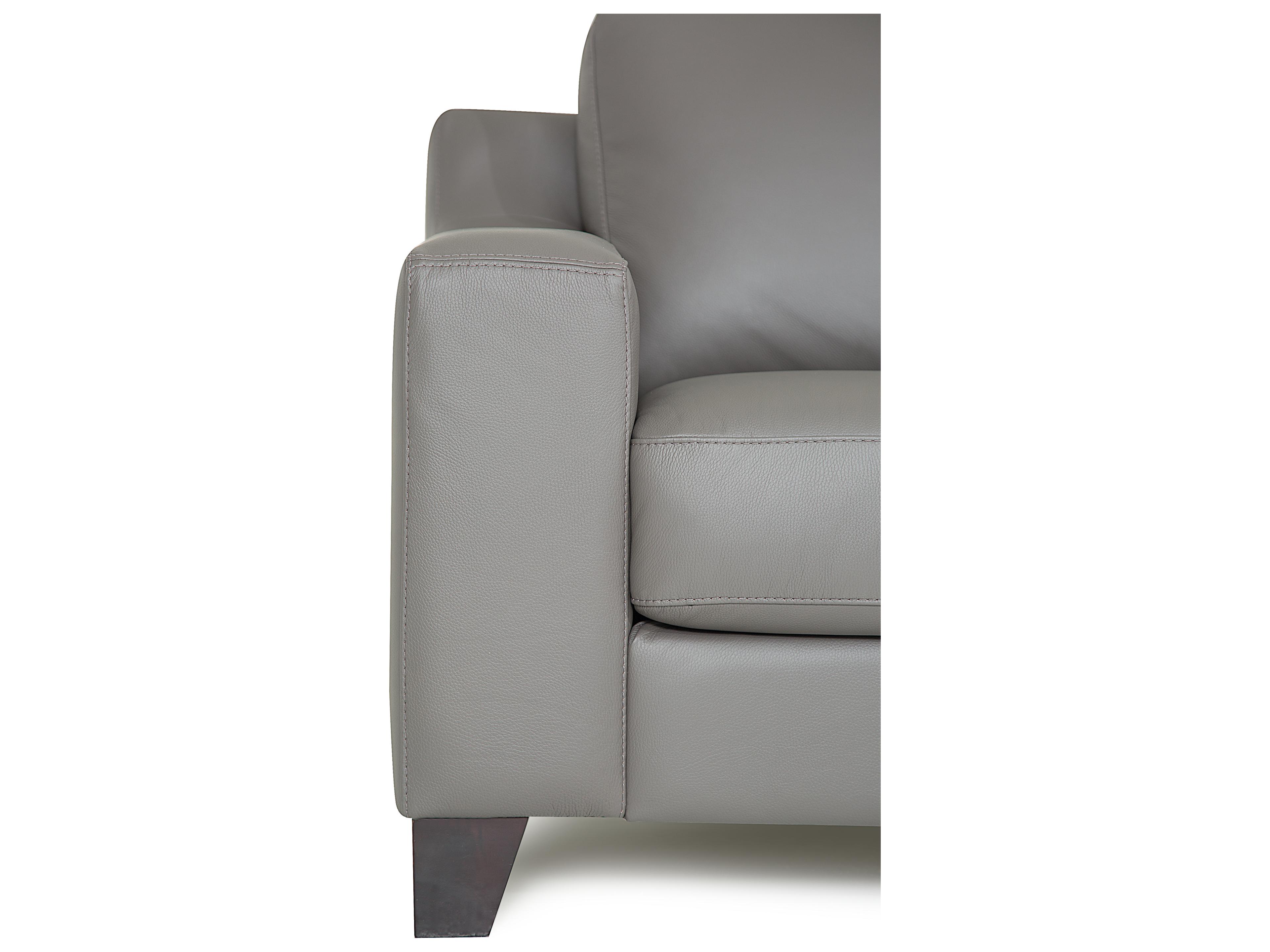 Palliser Reed Leather Upholstery Sectional Sofa