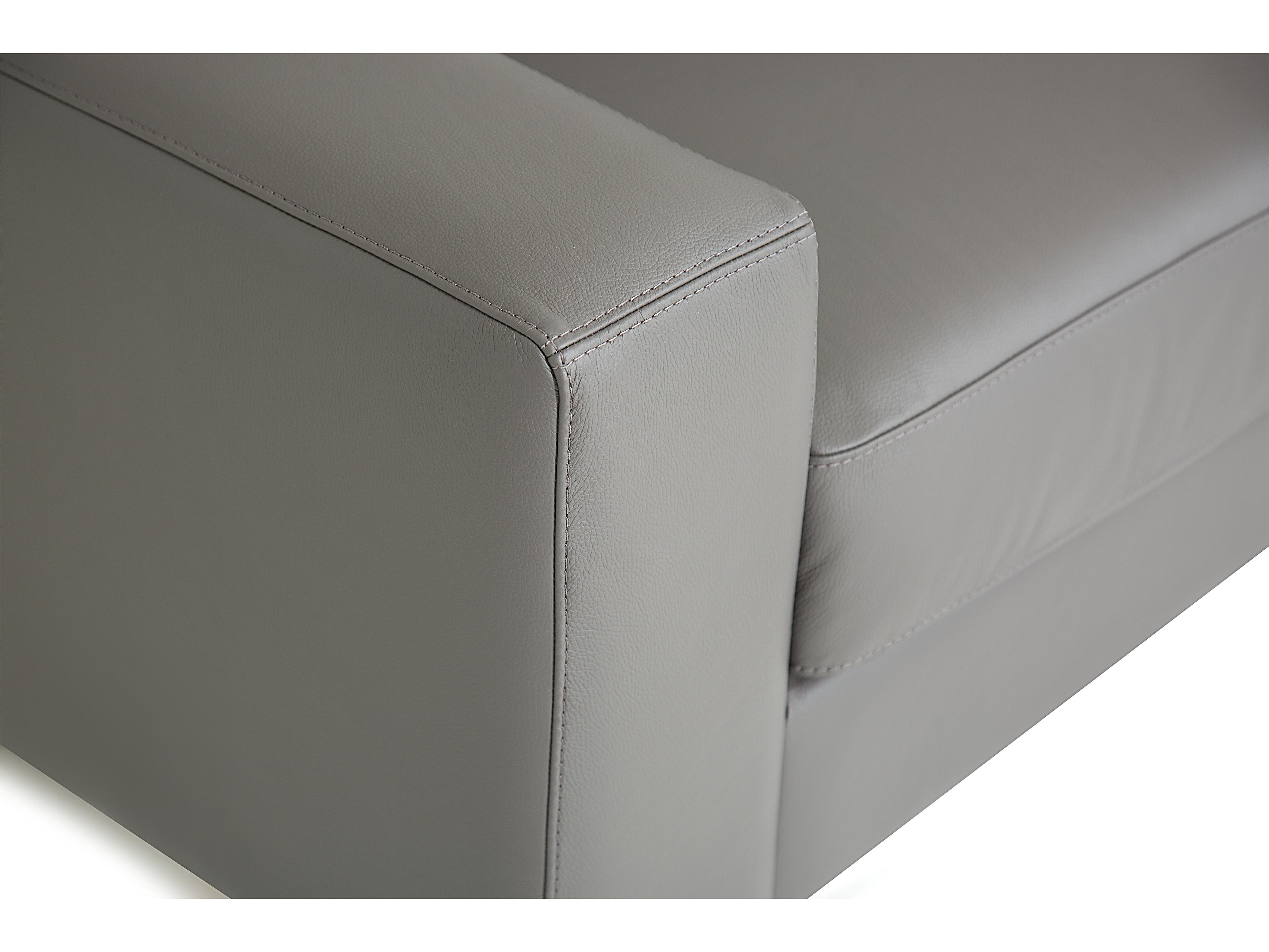 Palliser Reed Leather Upholstery Sectional Sofa