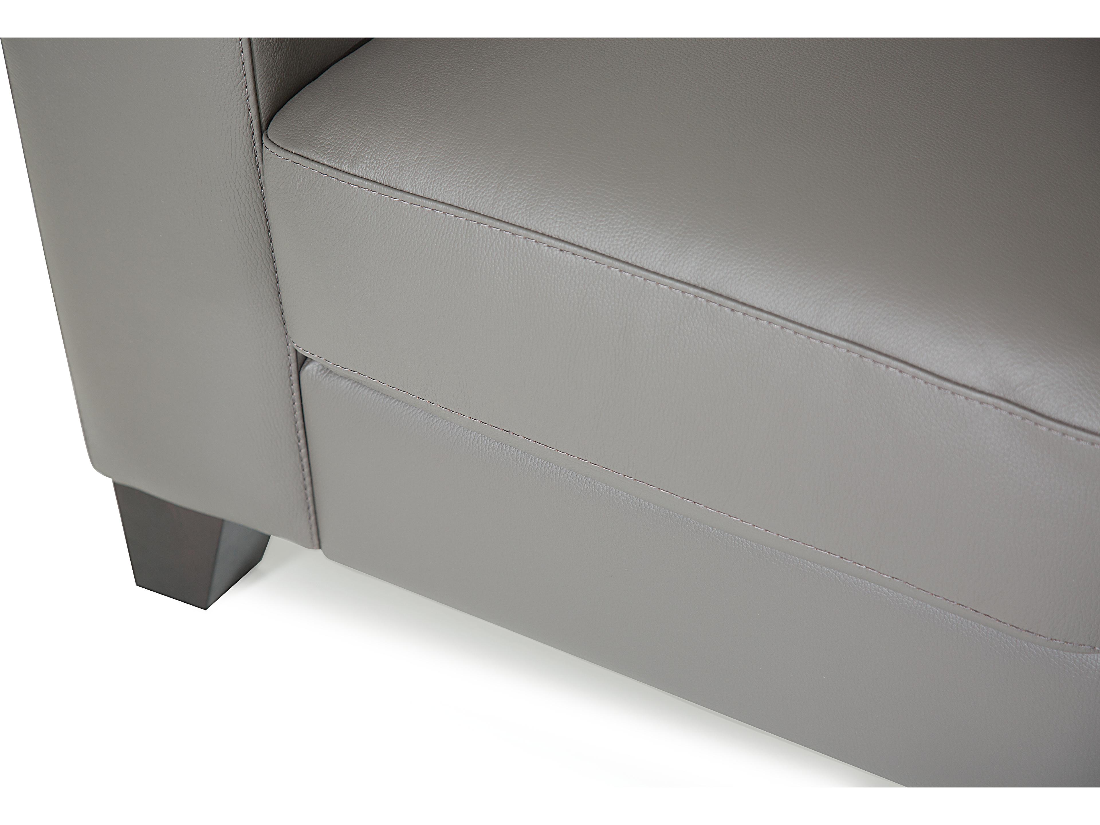 Palliser Reed Leather Upholstery Sectional Sofa