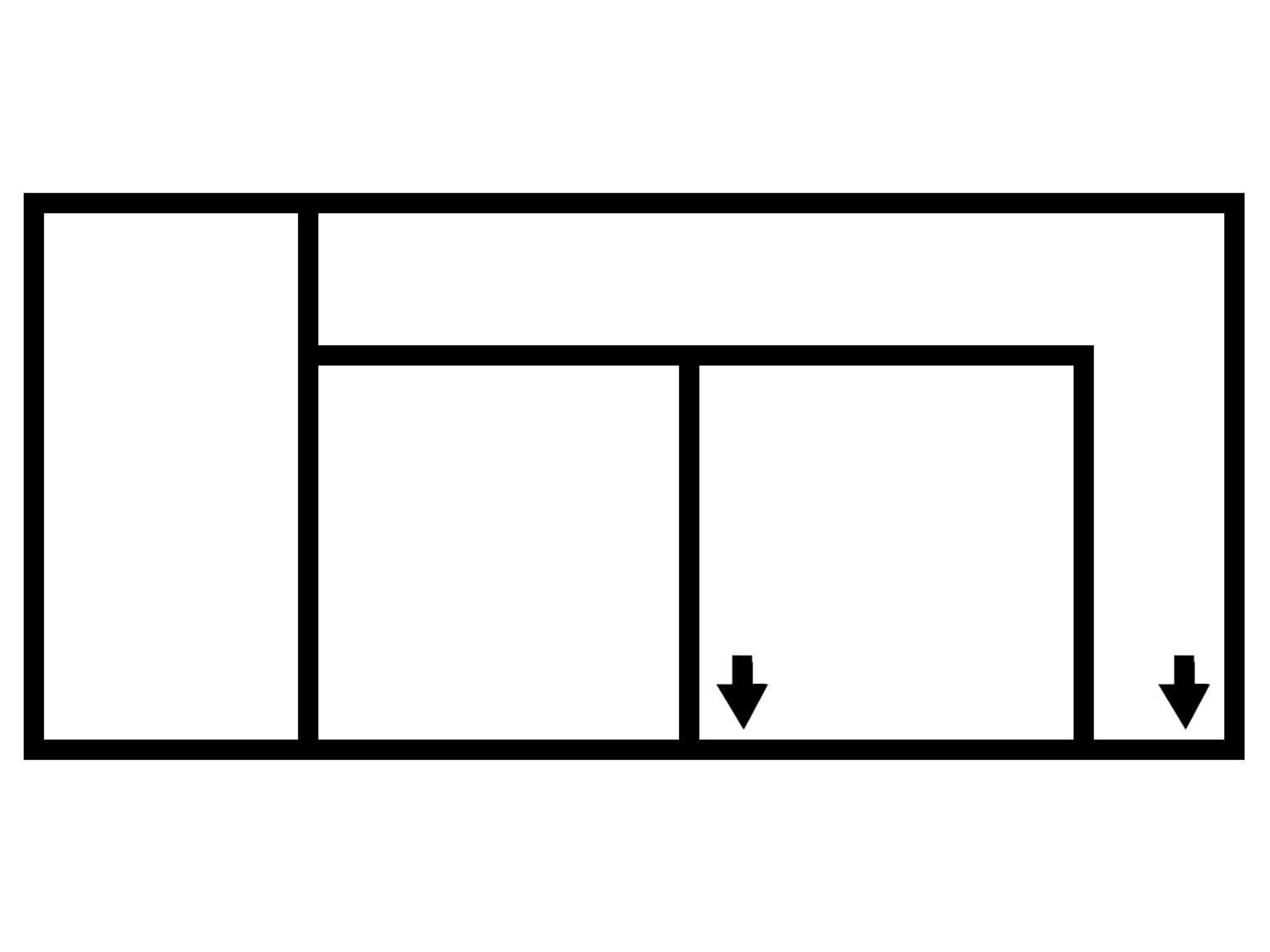 Reed Leather Upholstery Sectional Sofa