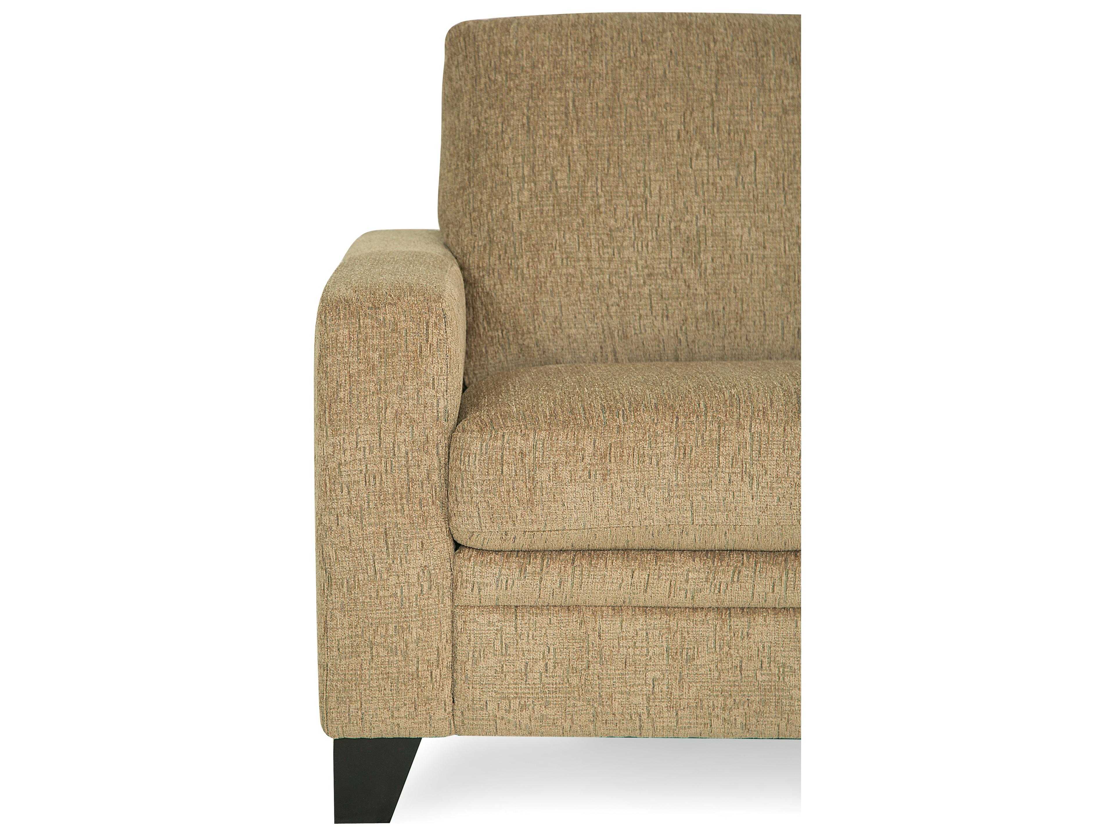 Palliser Creighton Espresso Leather Upholstery Loveseat