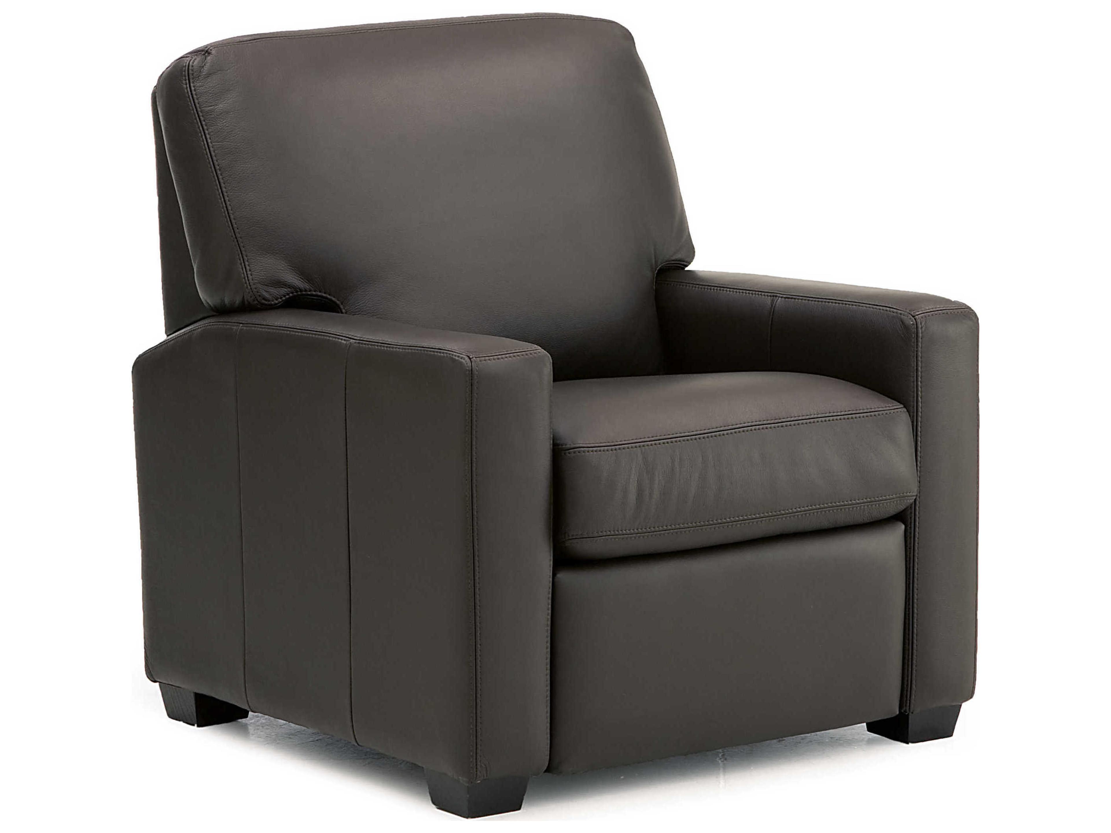 Westend Espresso Leather Upholstery Recliner