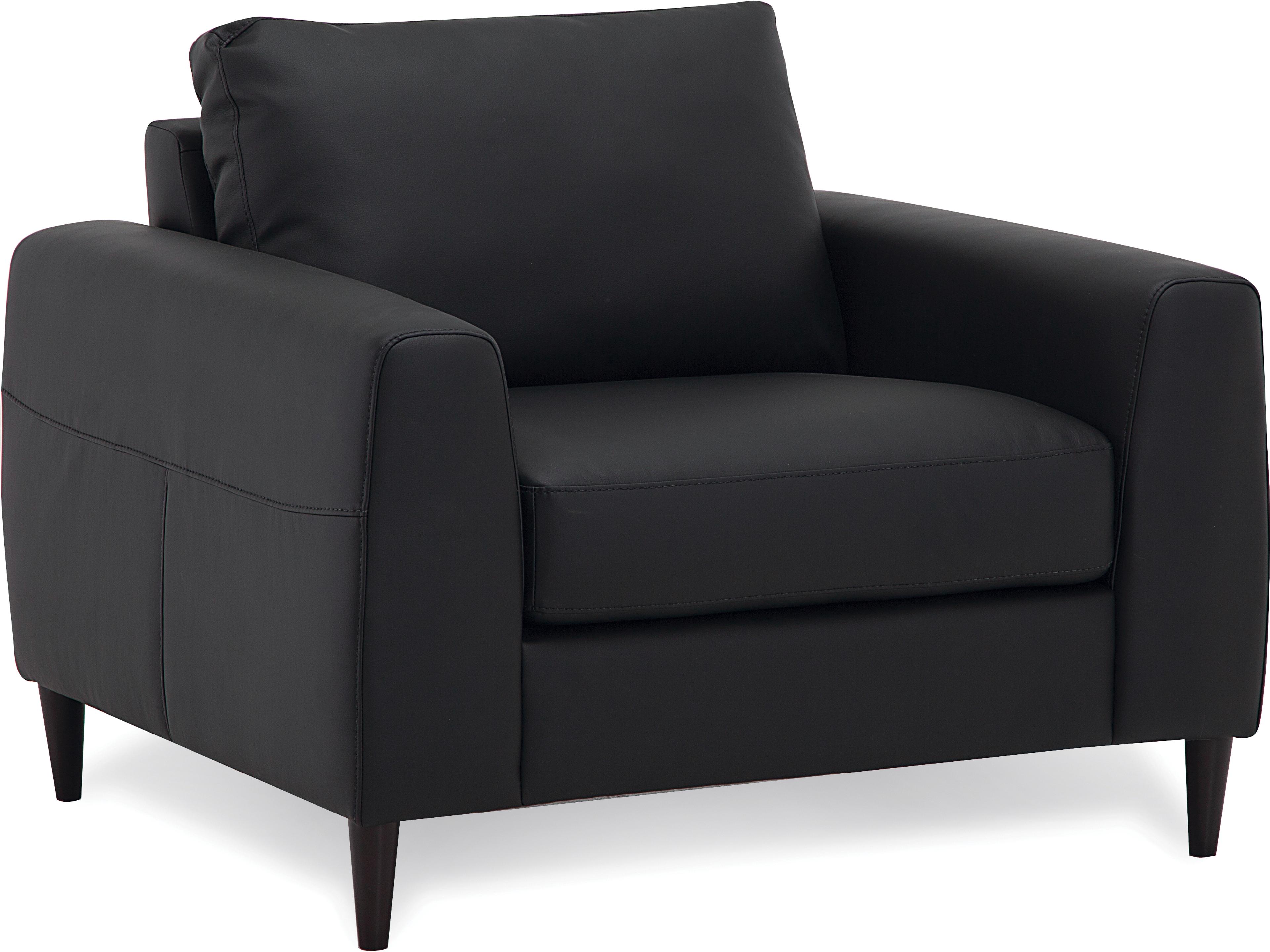 Atticus Leather Upholstery Accent Chair