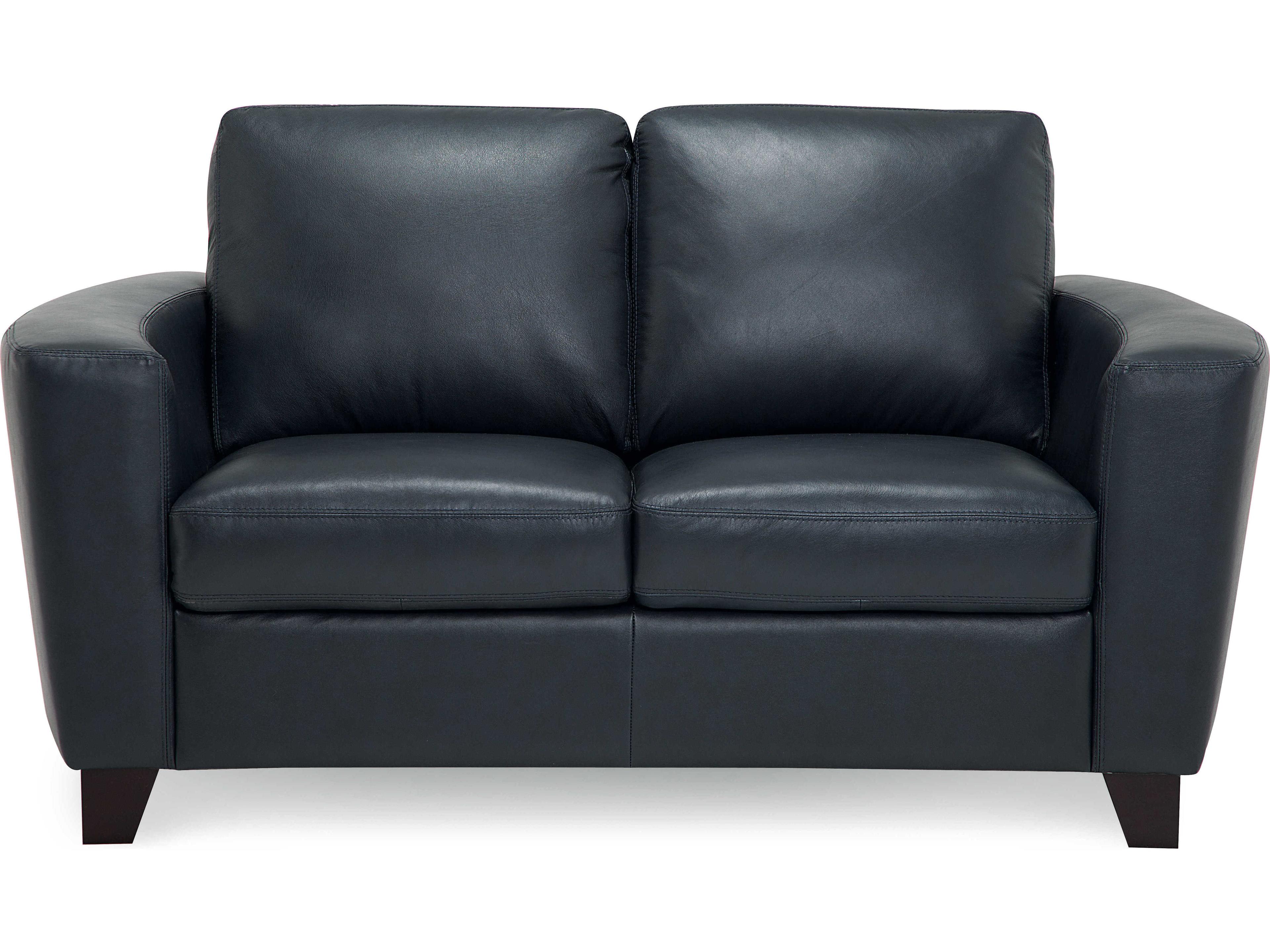 Palliser Leeds Espresso Leather Upholstery Loveseat