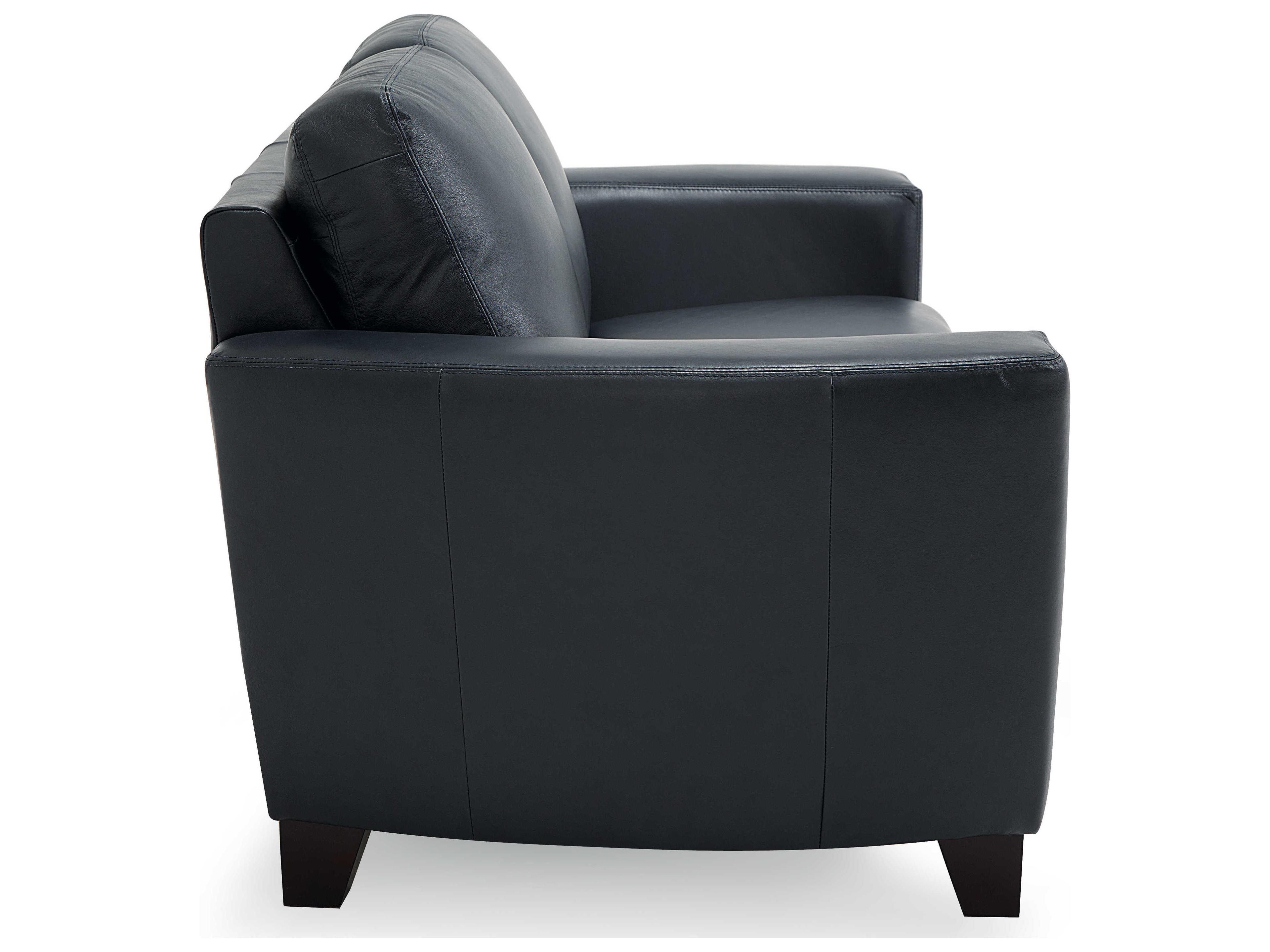 Palliser Leeds Espresso Leather Upholstery Loveseat
