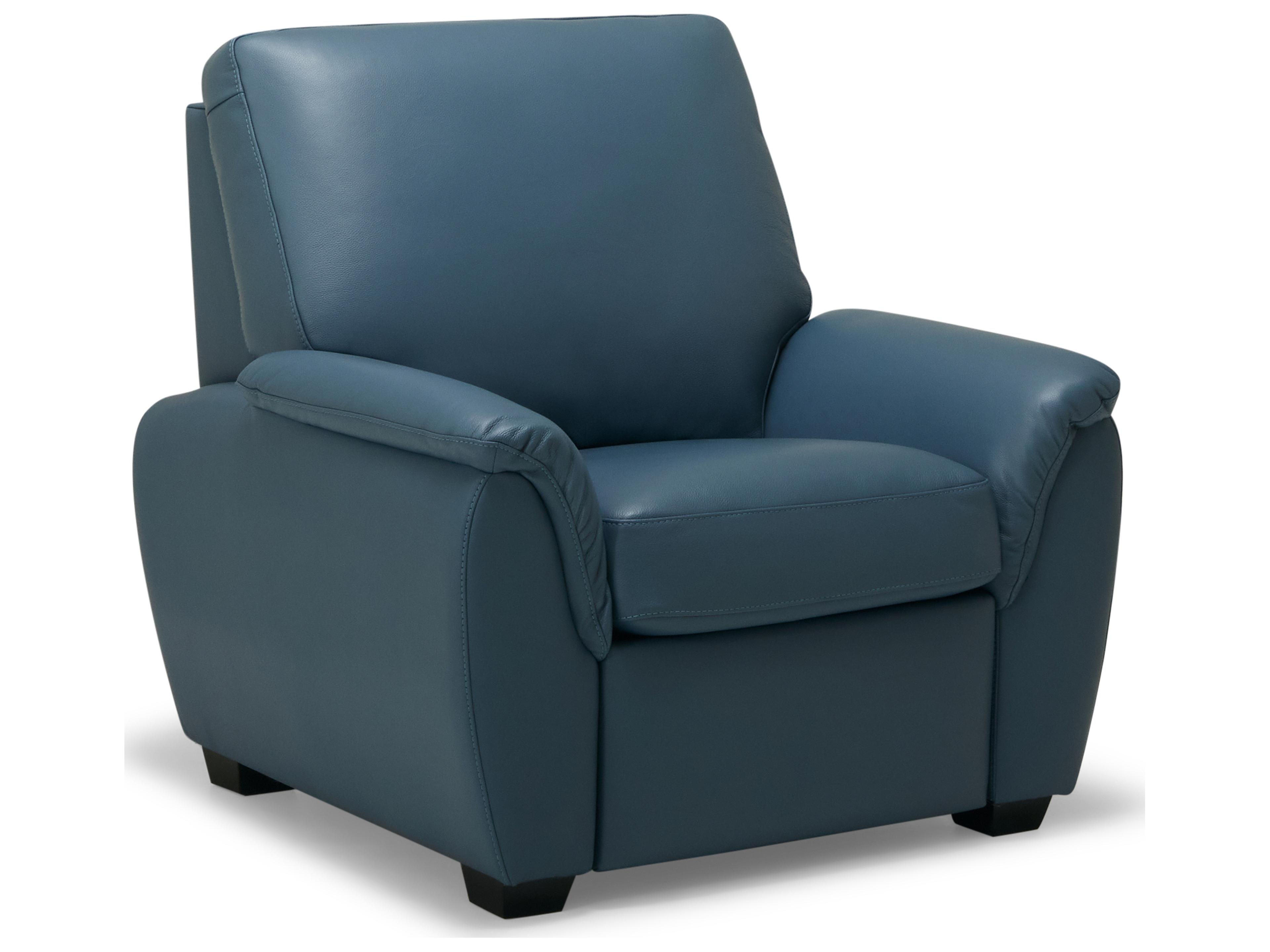 Lanza Leather Upholstery Pushback Chair