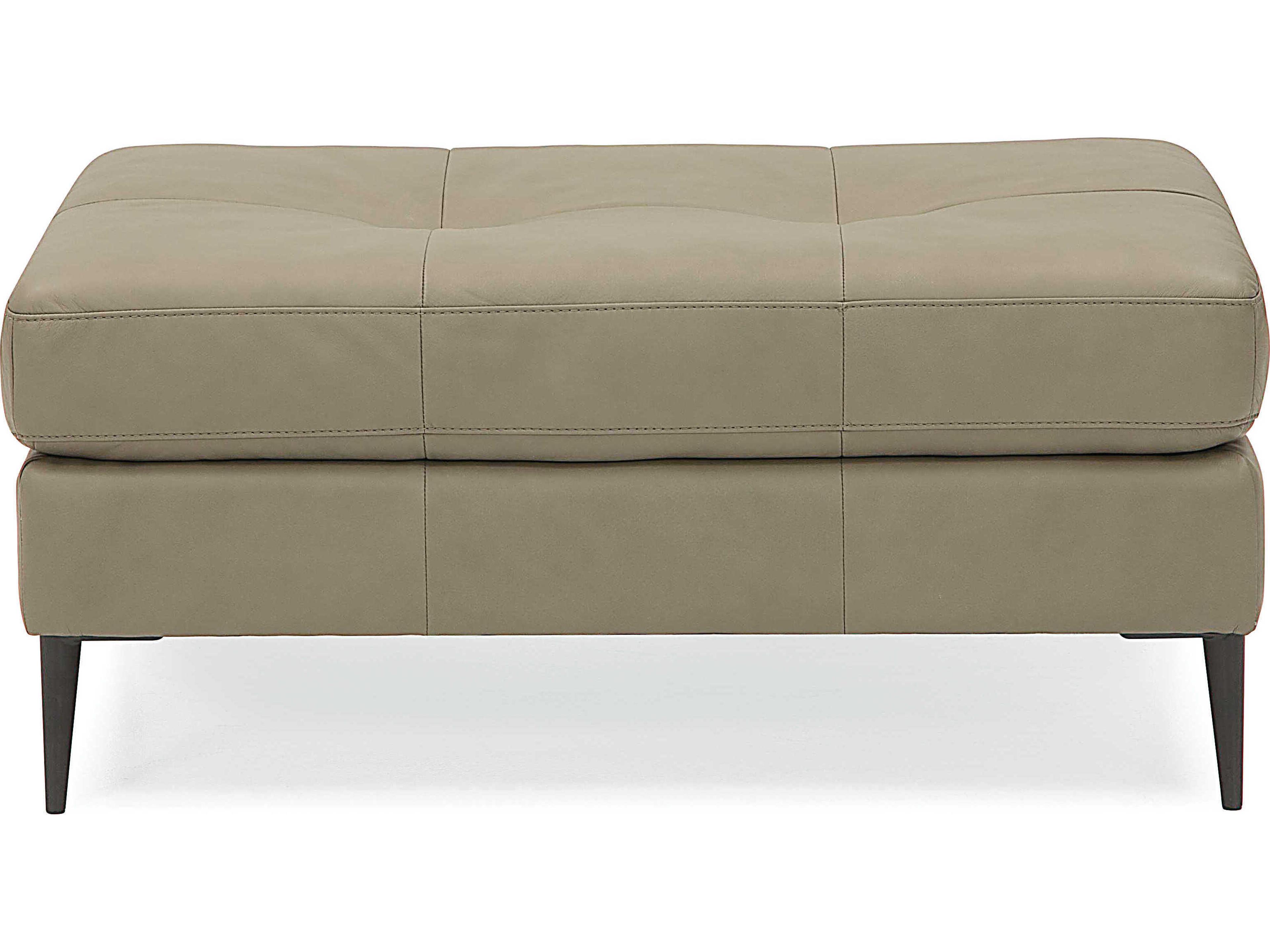 Palliser Sherbrook Rectangular Leather Upholstery Ottoman