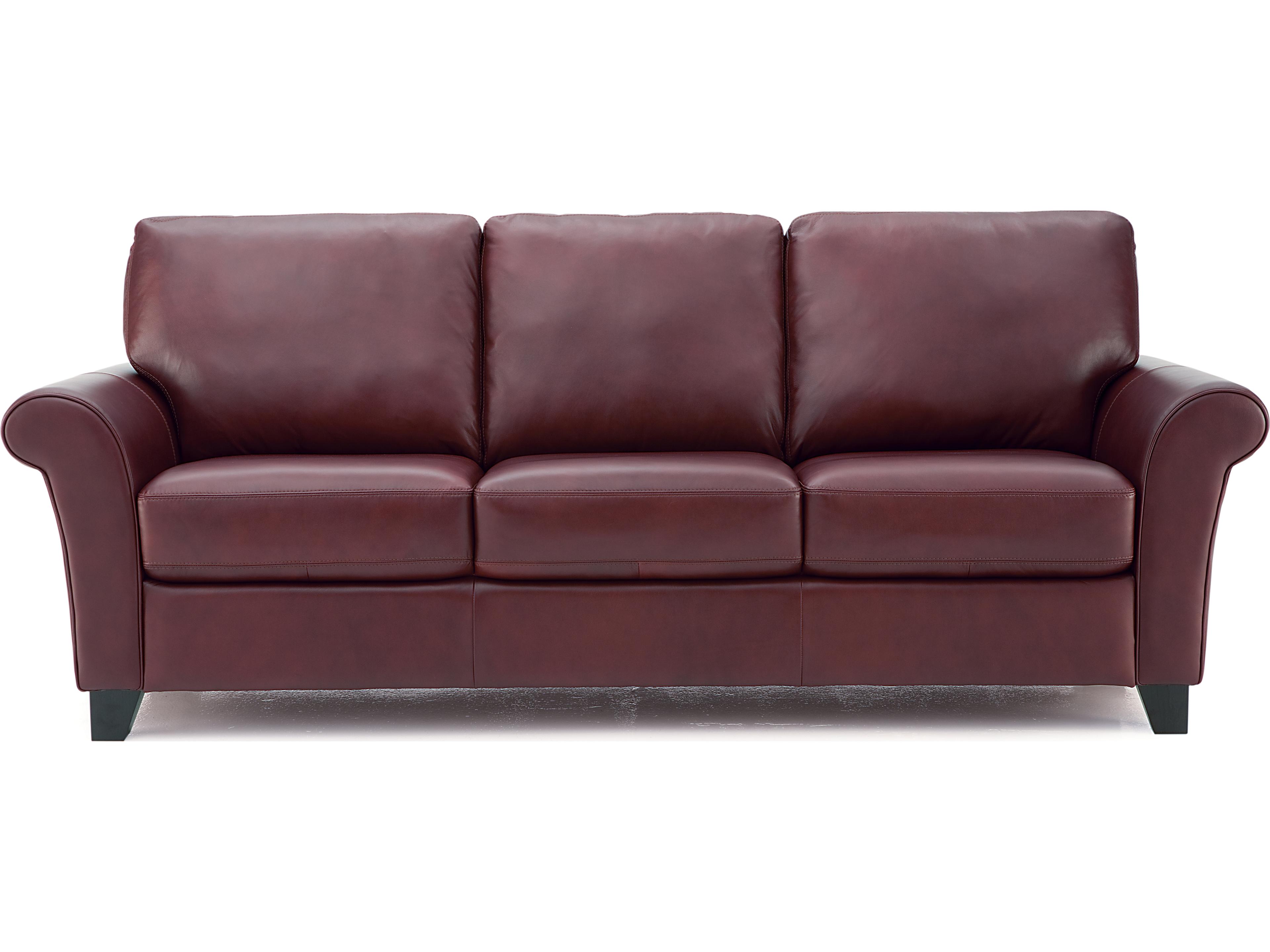 Rosebank Espresso Leather Upholstery Sofa