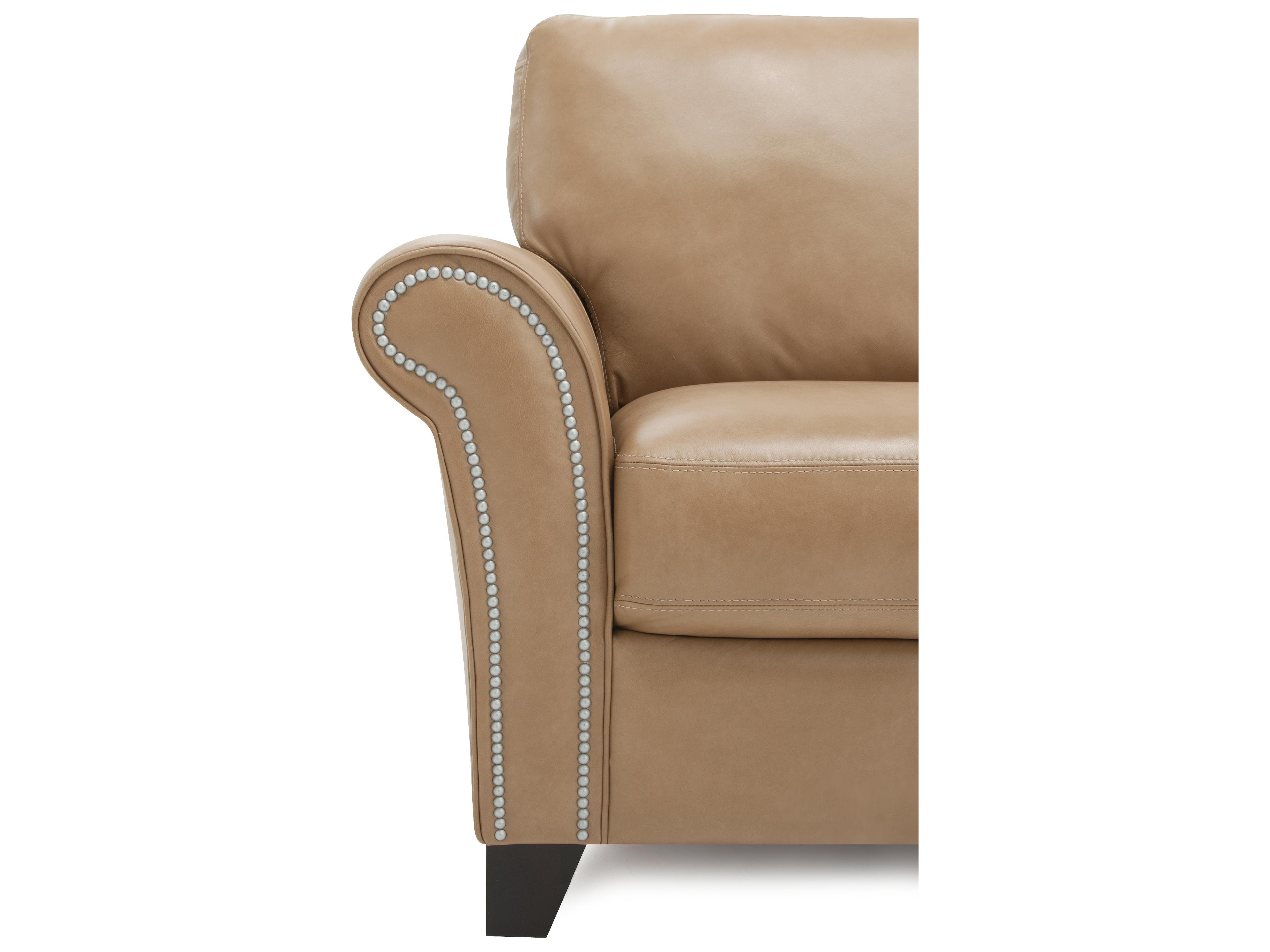 Palliser Rosebank Espresso Leather Upholstery Sofa