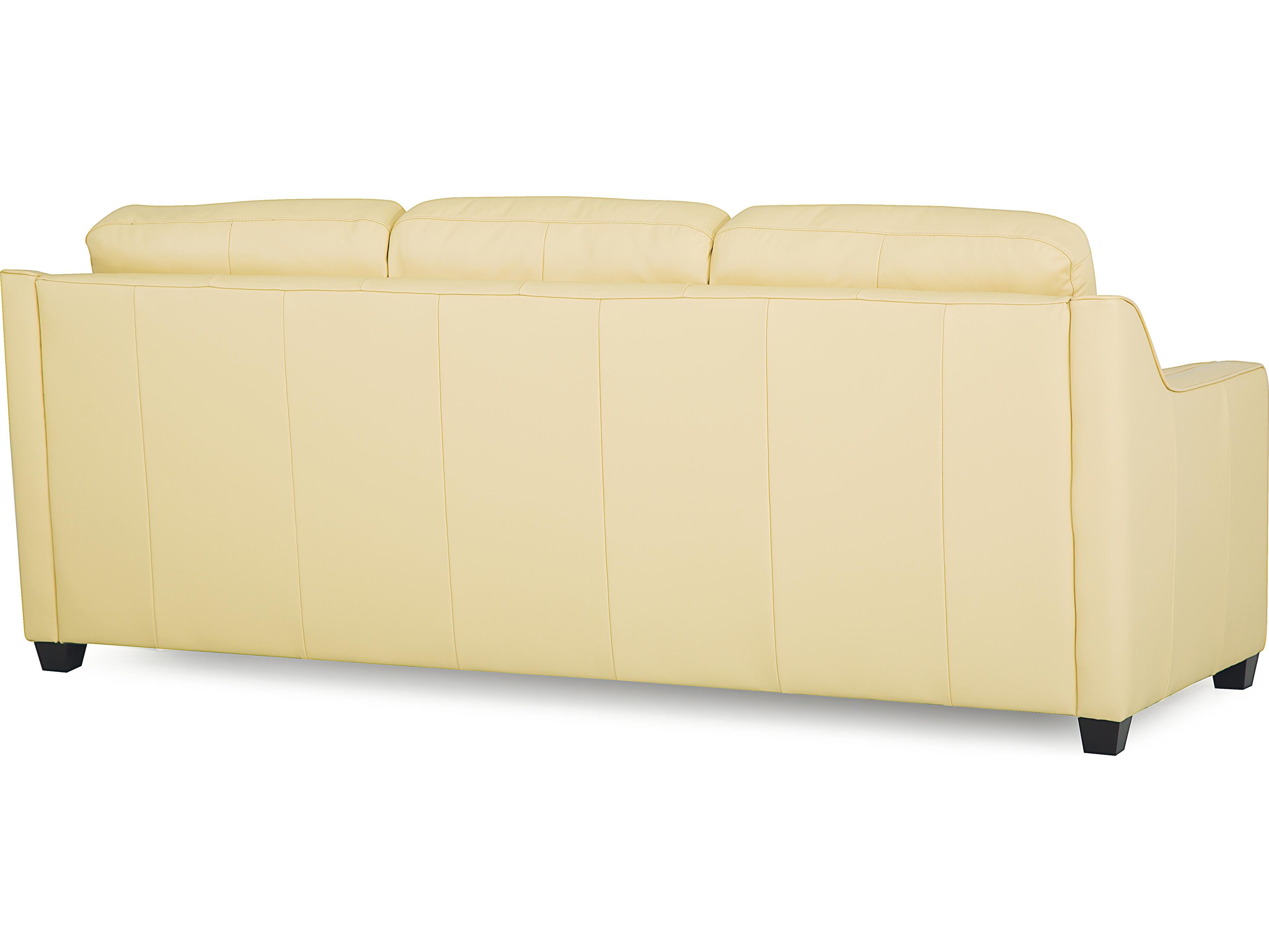 Palliser Corissa Espresso Leather Upholstery Sofa