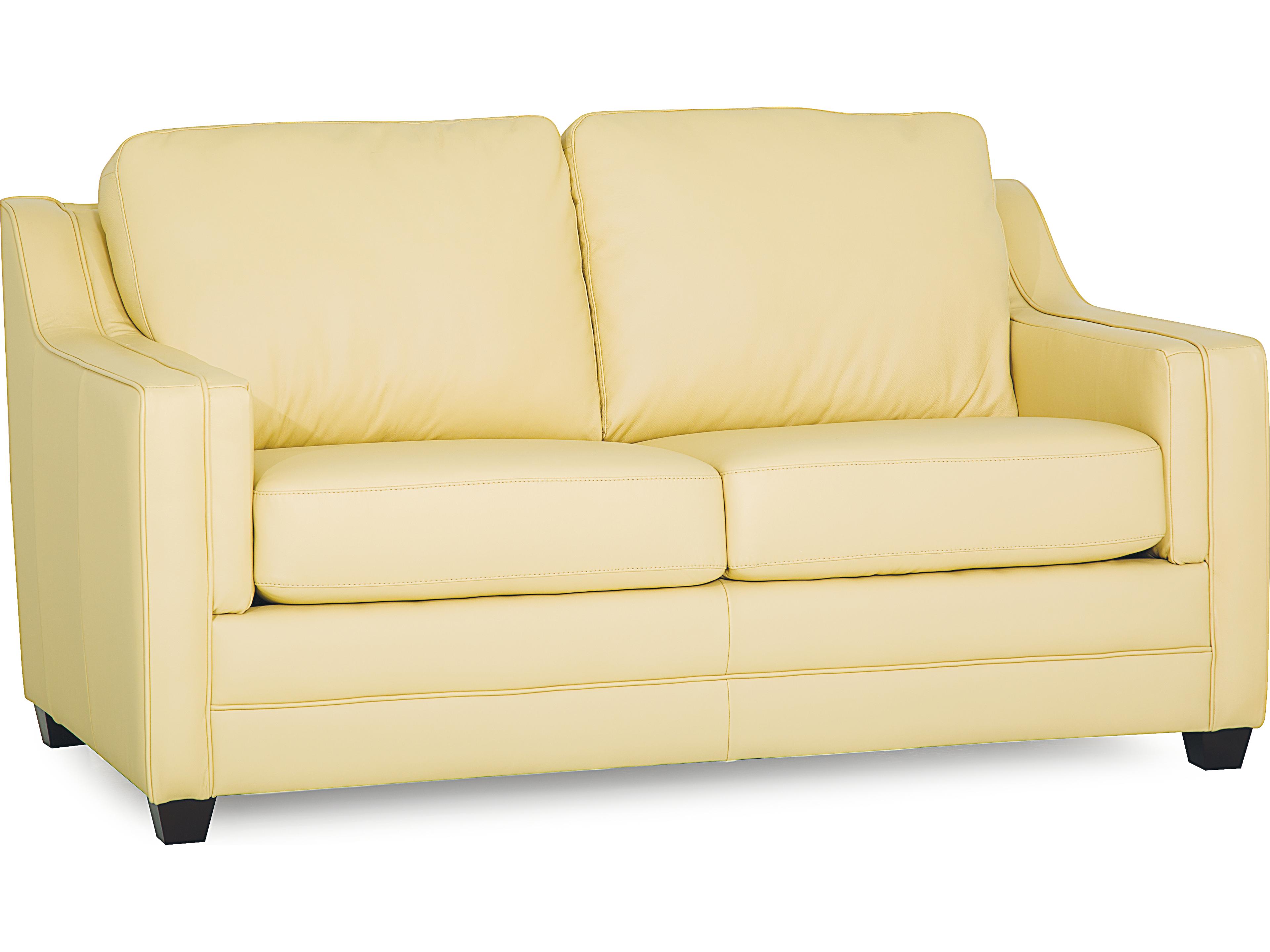 Corissa Espresso Leather Upholstery Loveseat