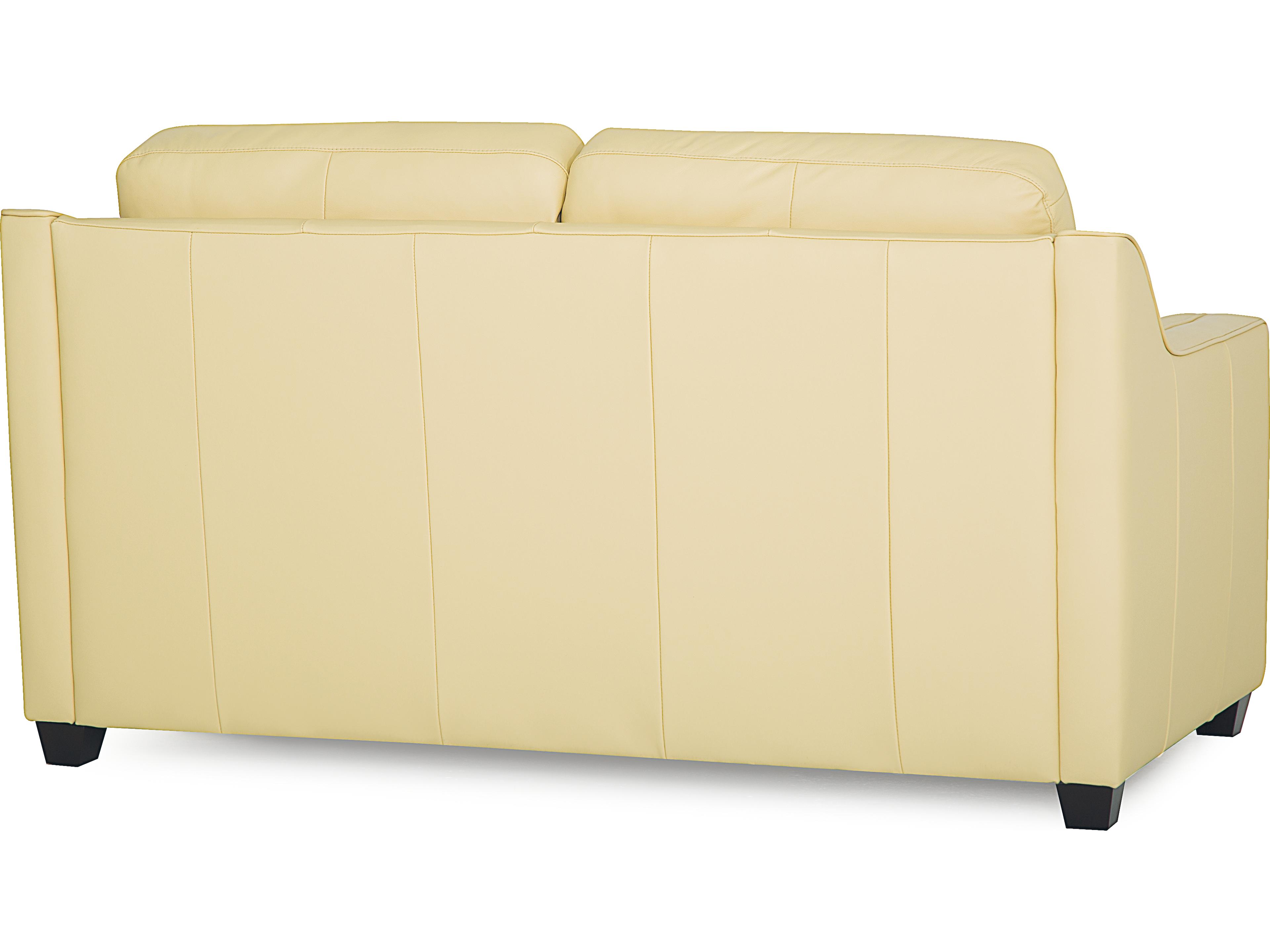 Palliser Corissa Espresso Leather Upholstery Loveseat