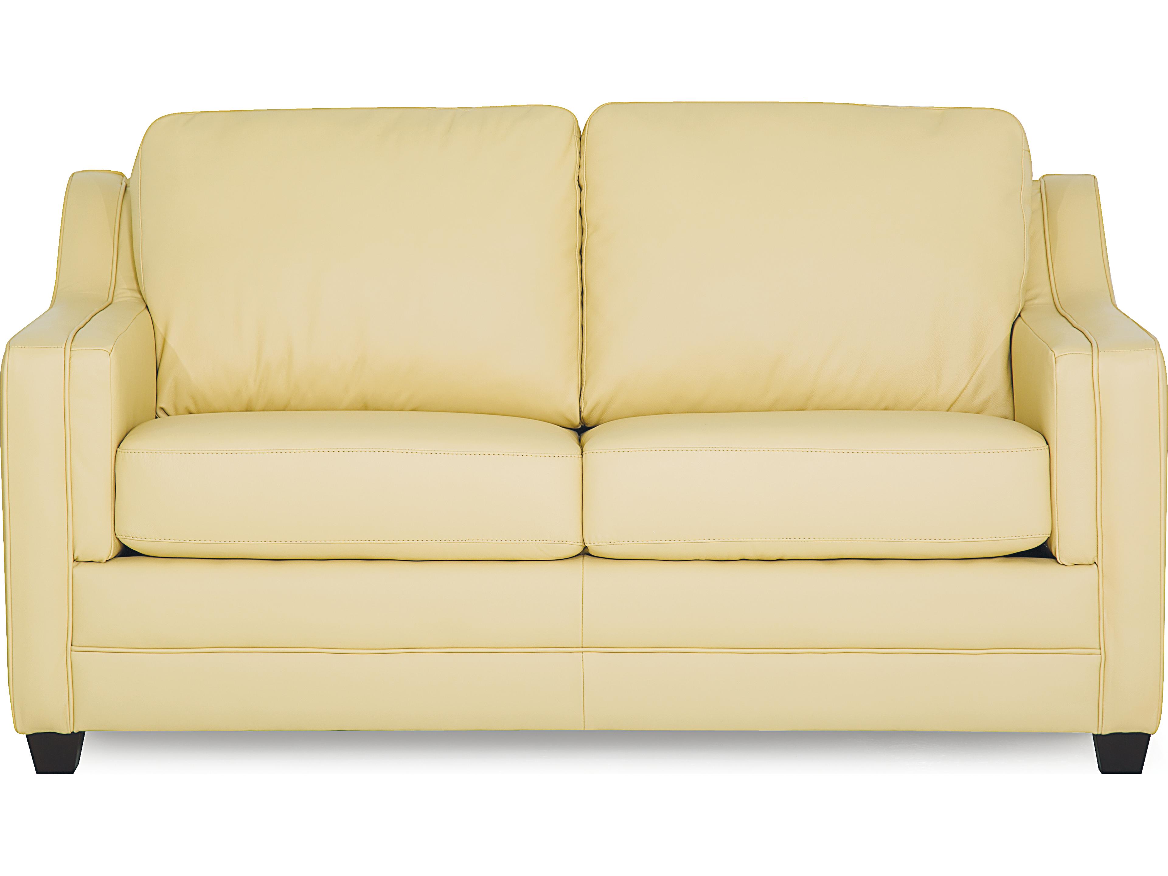 Palliser Corissa Espresso Leather Upholstery Loveseat