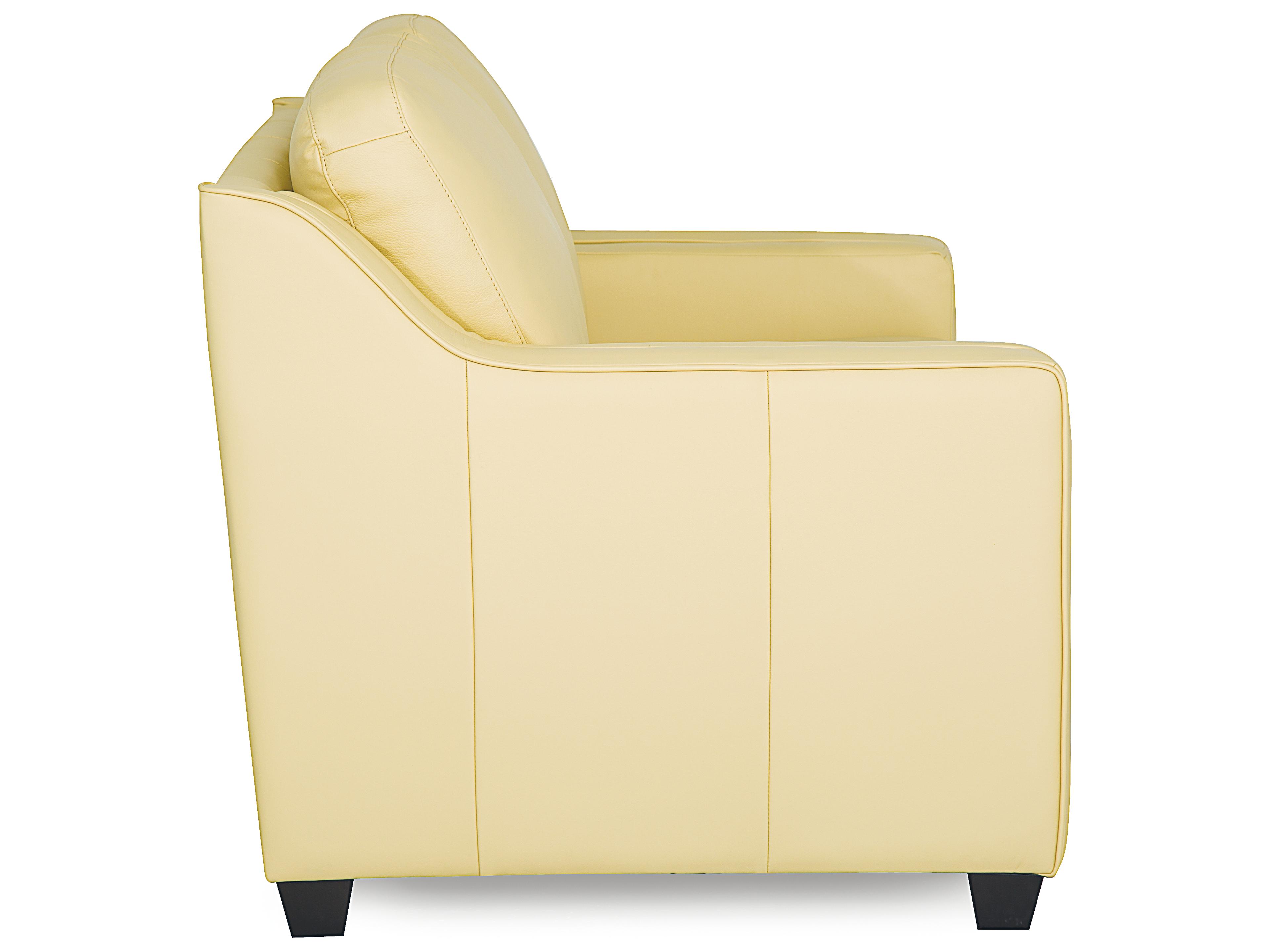 Palliser Corissa Espresso Leather Upholstery Loveseat